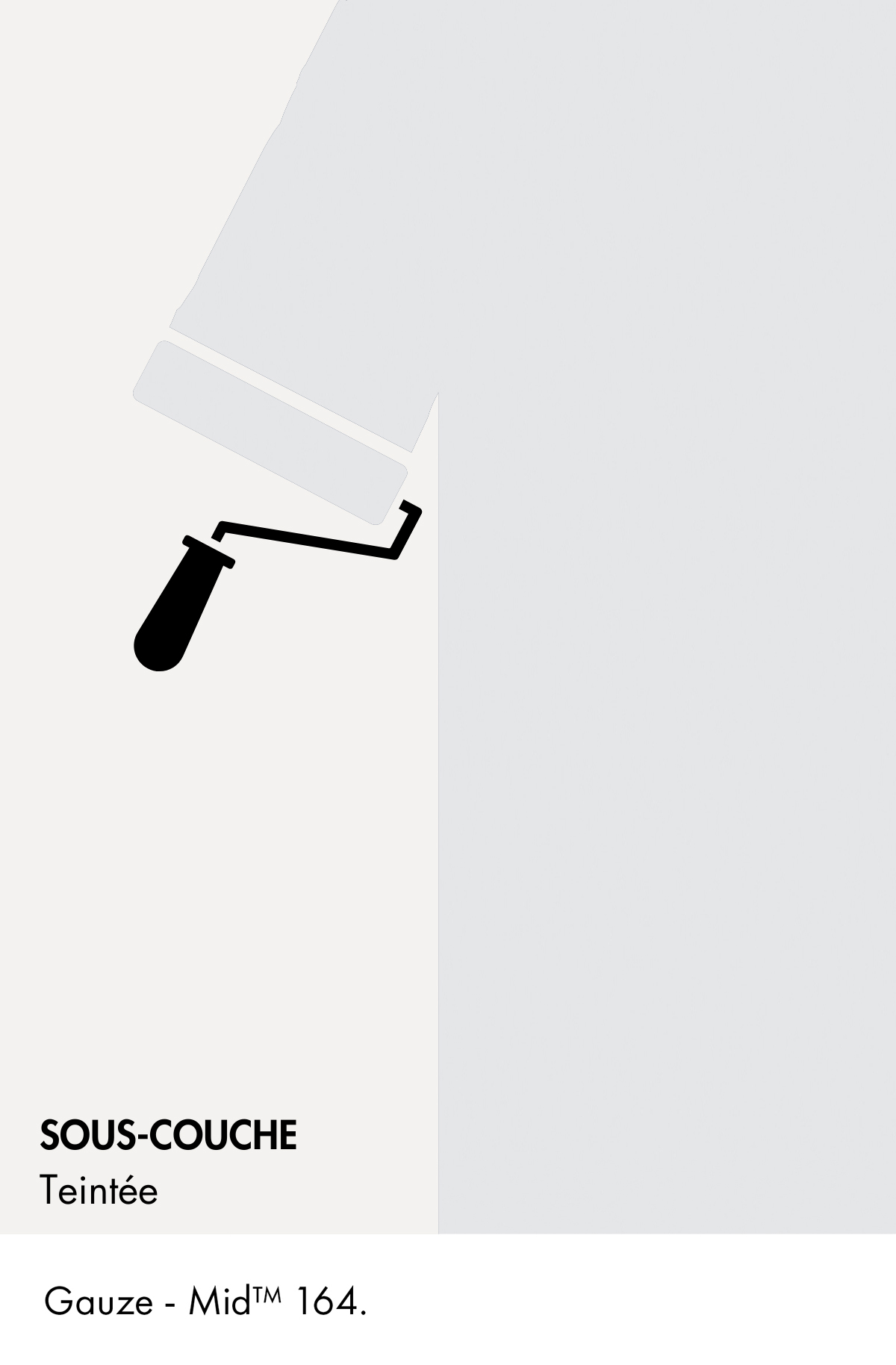 Sous-couche teintée Gauze Mid n°164 Intelligent ASP (All Surface Primer) 1 litre