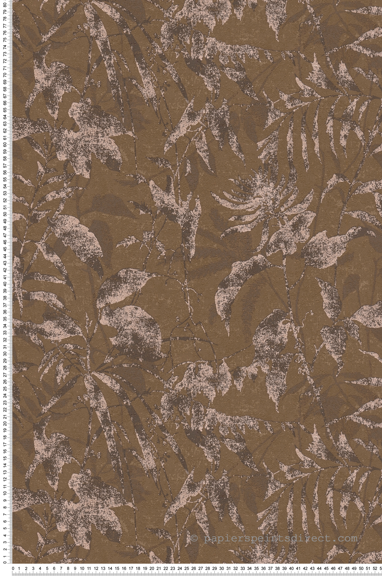 Papier peint Végétaux Jungle marron cuivré - Metropolitan Stories 4 Hot Spots d'A.S. Création | Réf. AS-782034