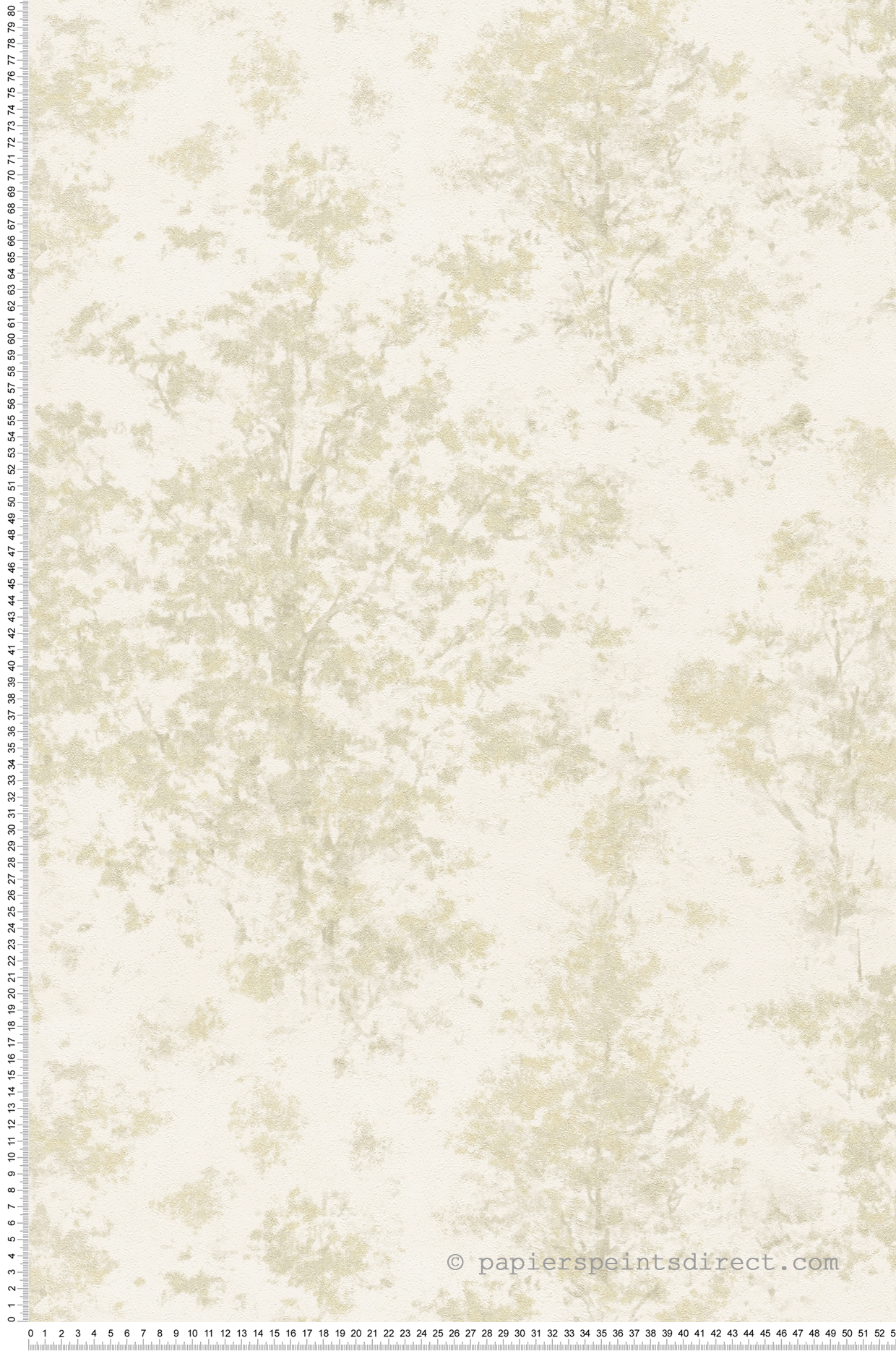 Papier peint Forêt Poétique beige doré - Vibes & Styles d'A.S. Création | Réf. AS-792002