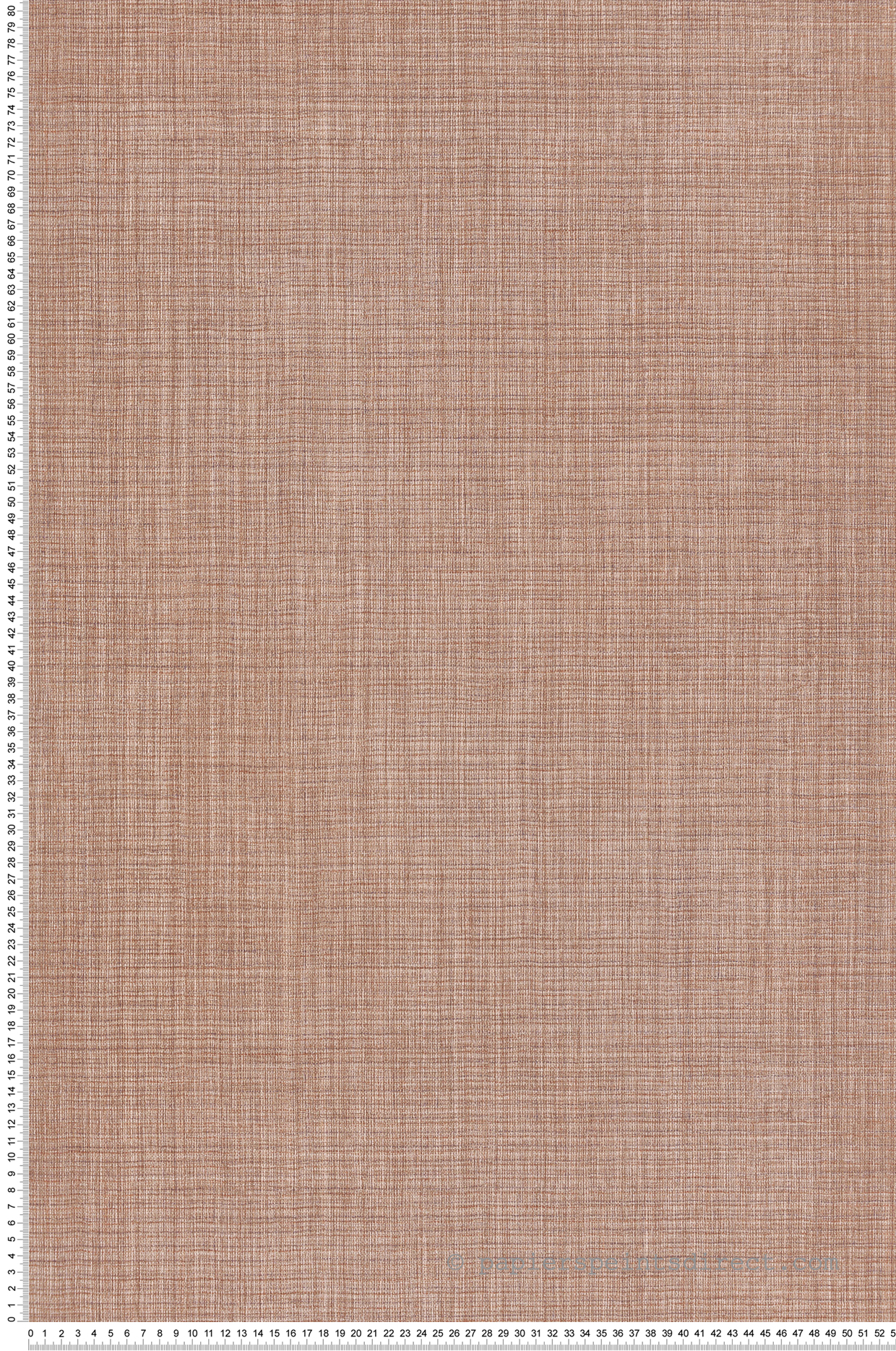 Papier peint Faux Uni Textile brun caramel - Atacama de Montecolino | Réf. MC-IM28020