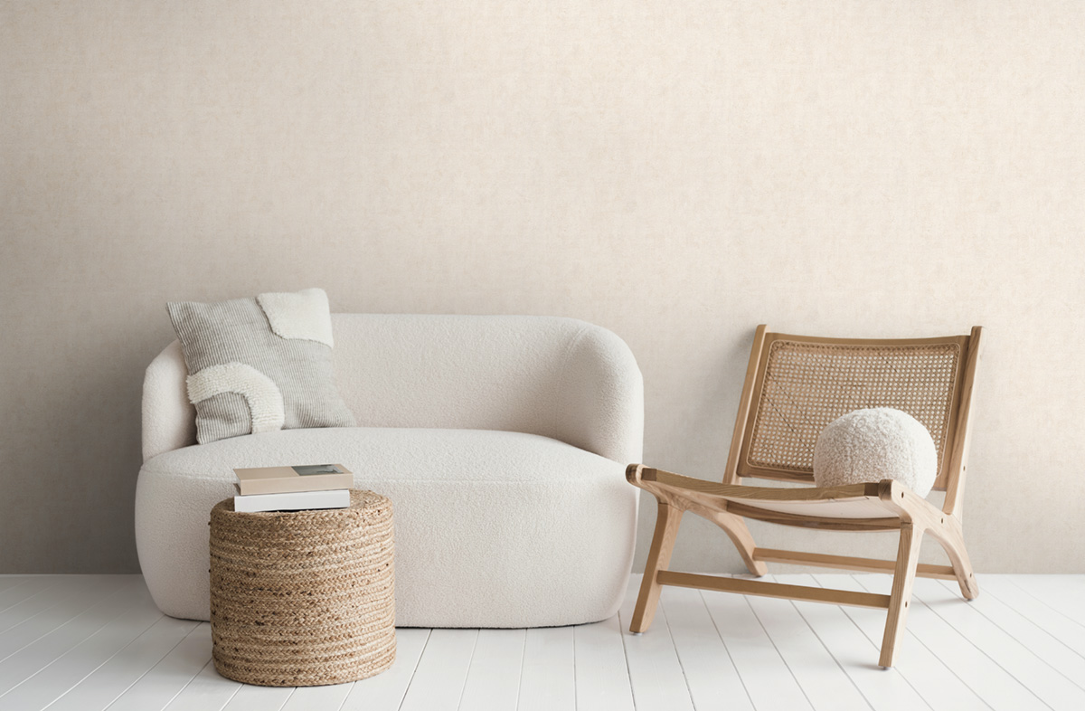 Papier peint Faux uni Texturé beige - History of Art 2 d'AS Création | Réf. AS-790512