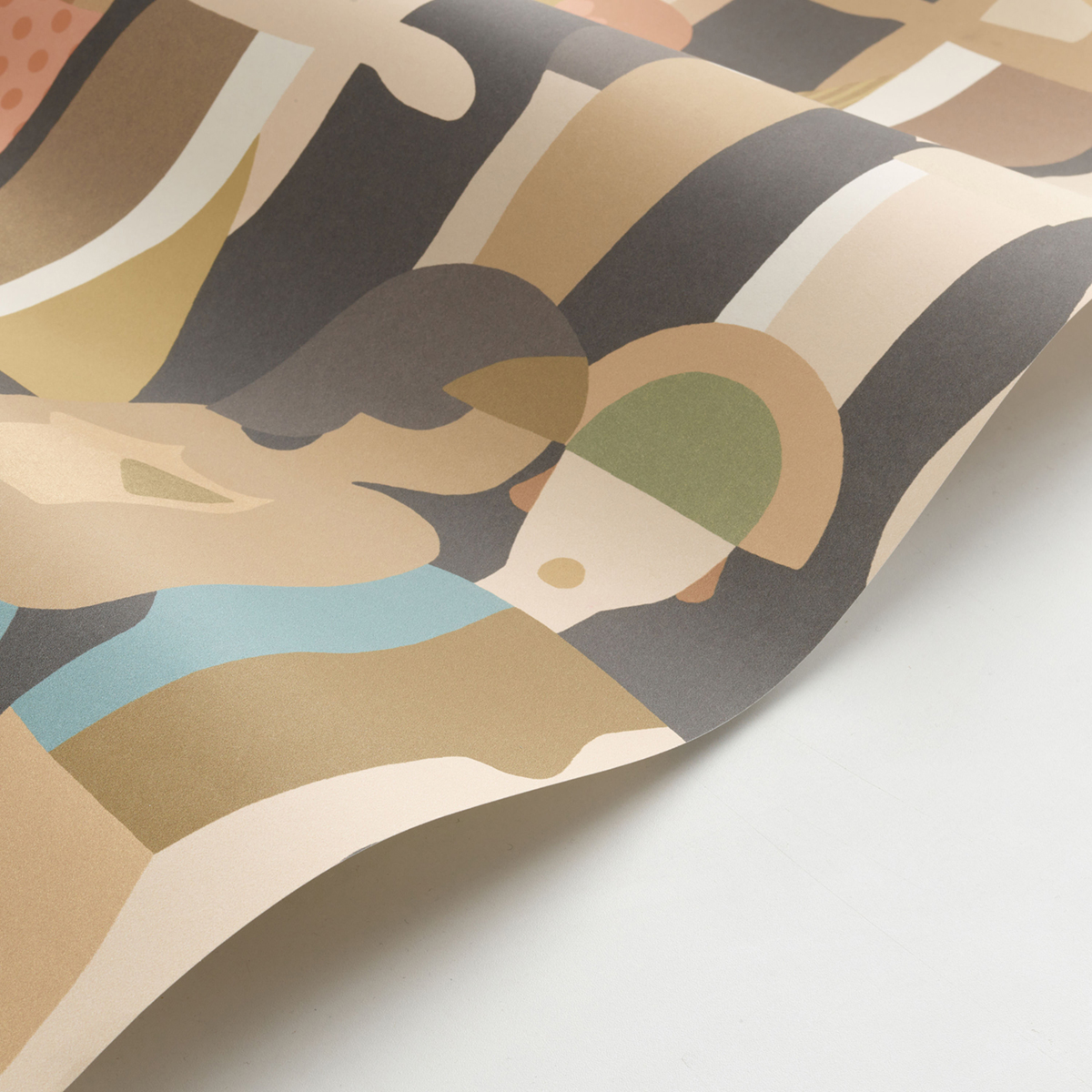 Papier peint Pailleté Fashion Week multico anthracite - Iconic de Casadéco AMBV | Réf. CONI88444808