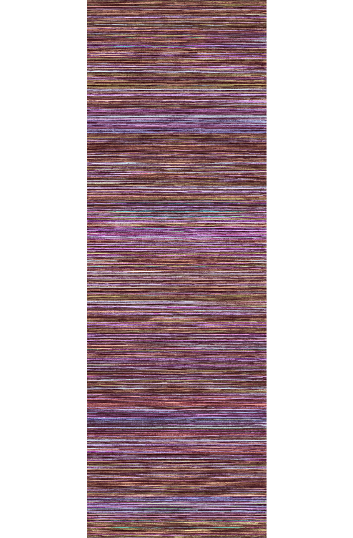 Papier peint panoramique Sisal Pai-Pai violet - B H260 - Amani de Masureel | Réf. MAS-DGAMA1042-260