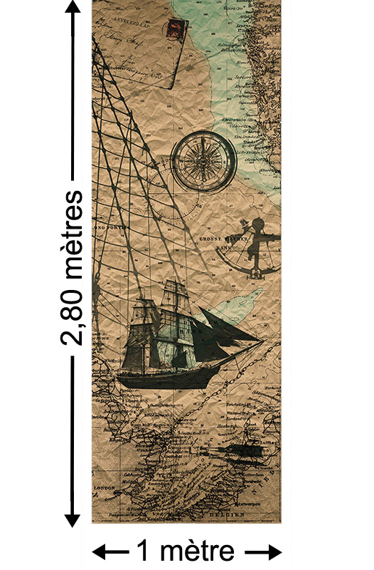 Open Sea - Papier peint lé unique