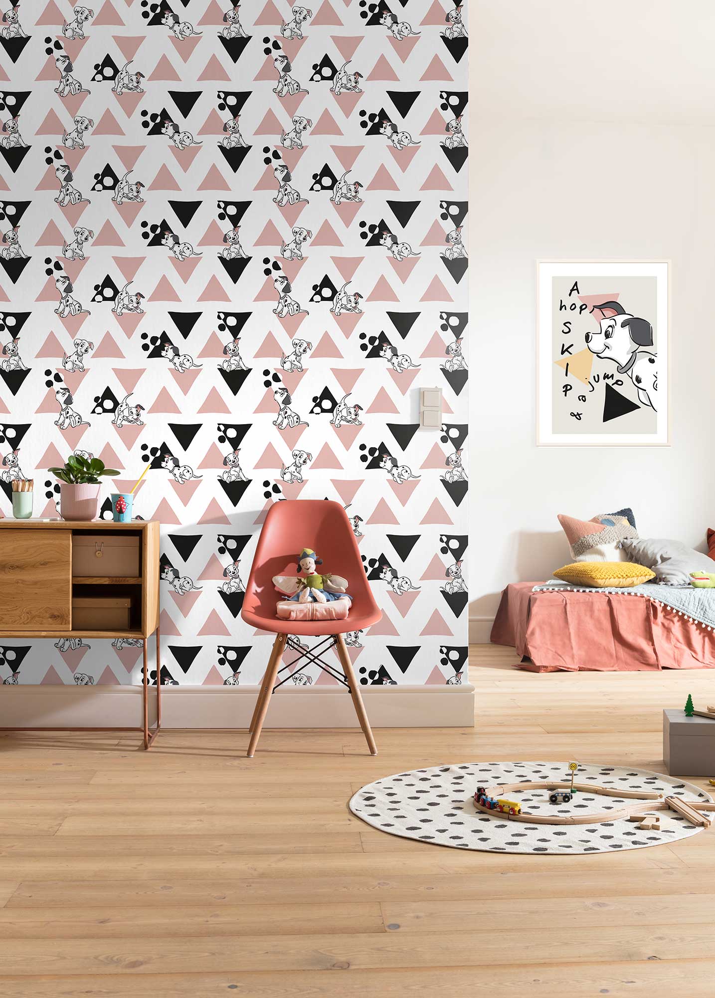 Papier peint enfant Disney 101 Dalmatiner Angles - Papier peint panoramique Komar