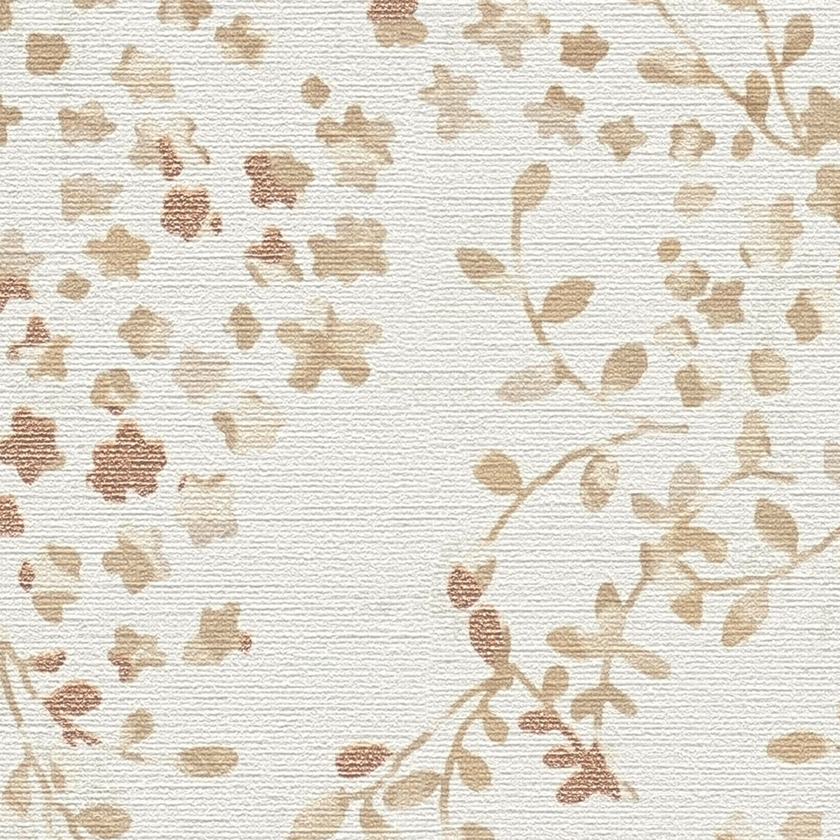 Papier peint Fleur Minimaliste Semis beige cuivré - Aquarell Dreams d'A.S. Création AMB4| Réf. AS-397473