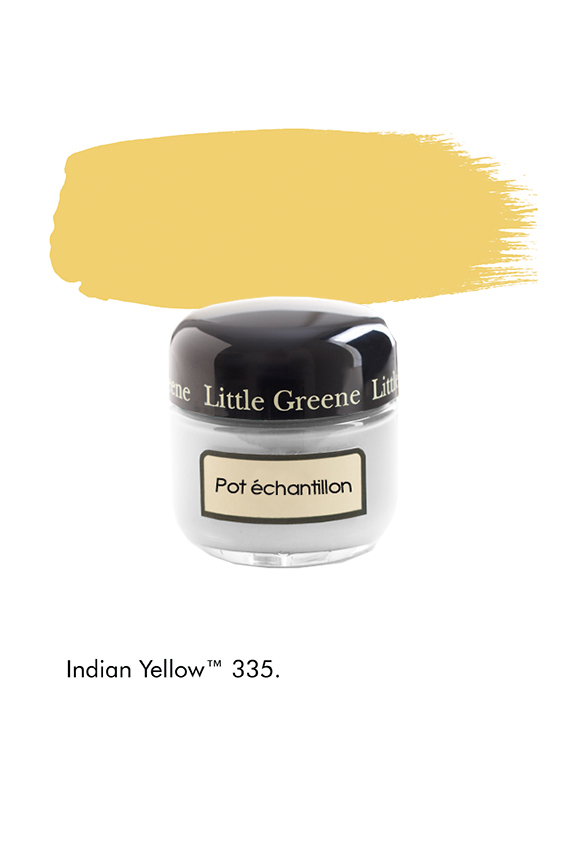 Pot échantillon Indian Yellow n°335 - Finition Absolute Matt Emulsion