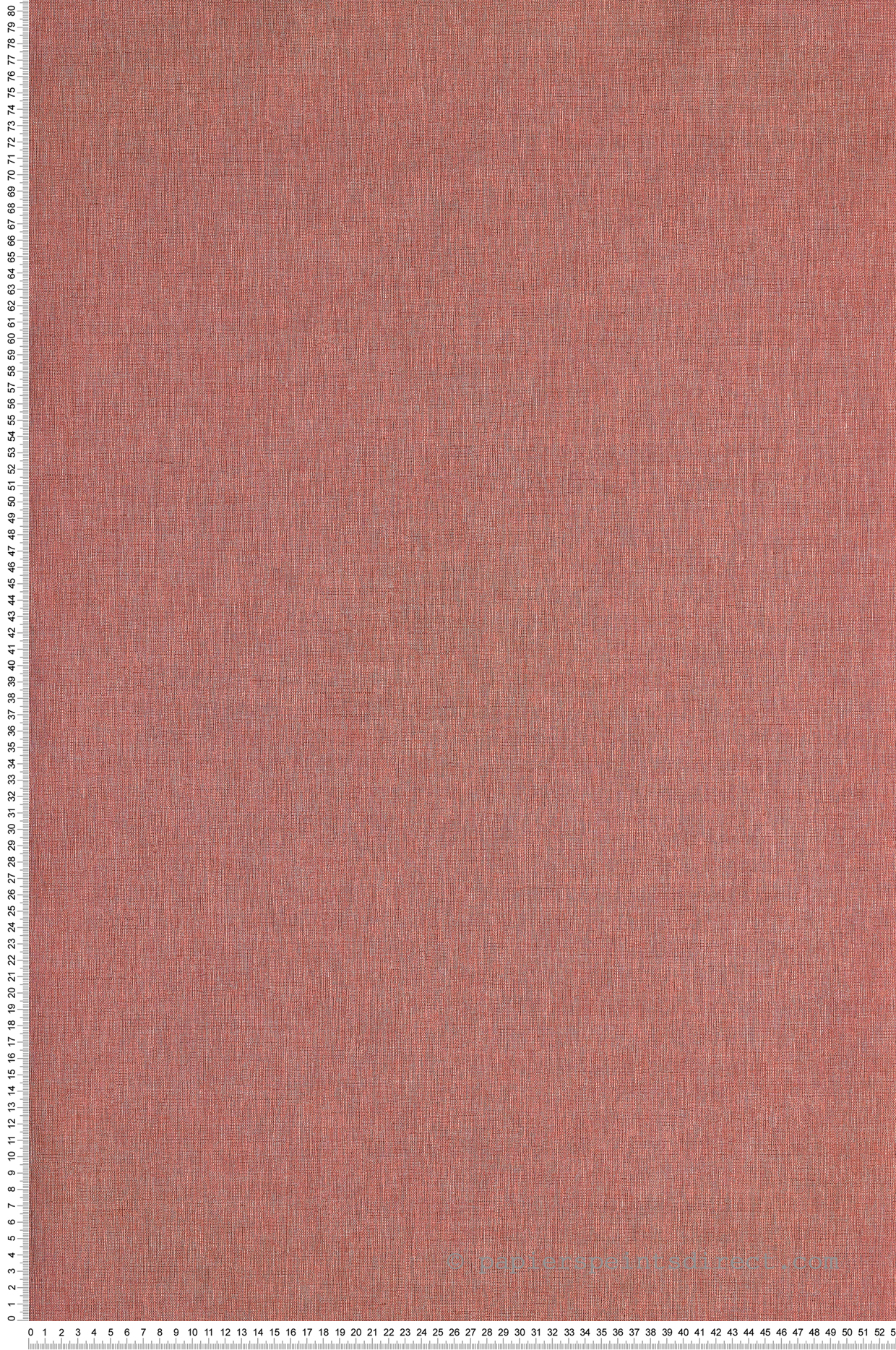 Papier peint Uni toile rose-corail - Moove de Casélio | Réf. MVE68523698