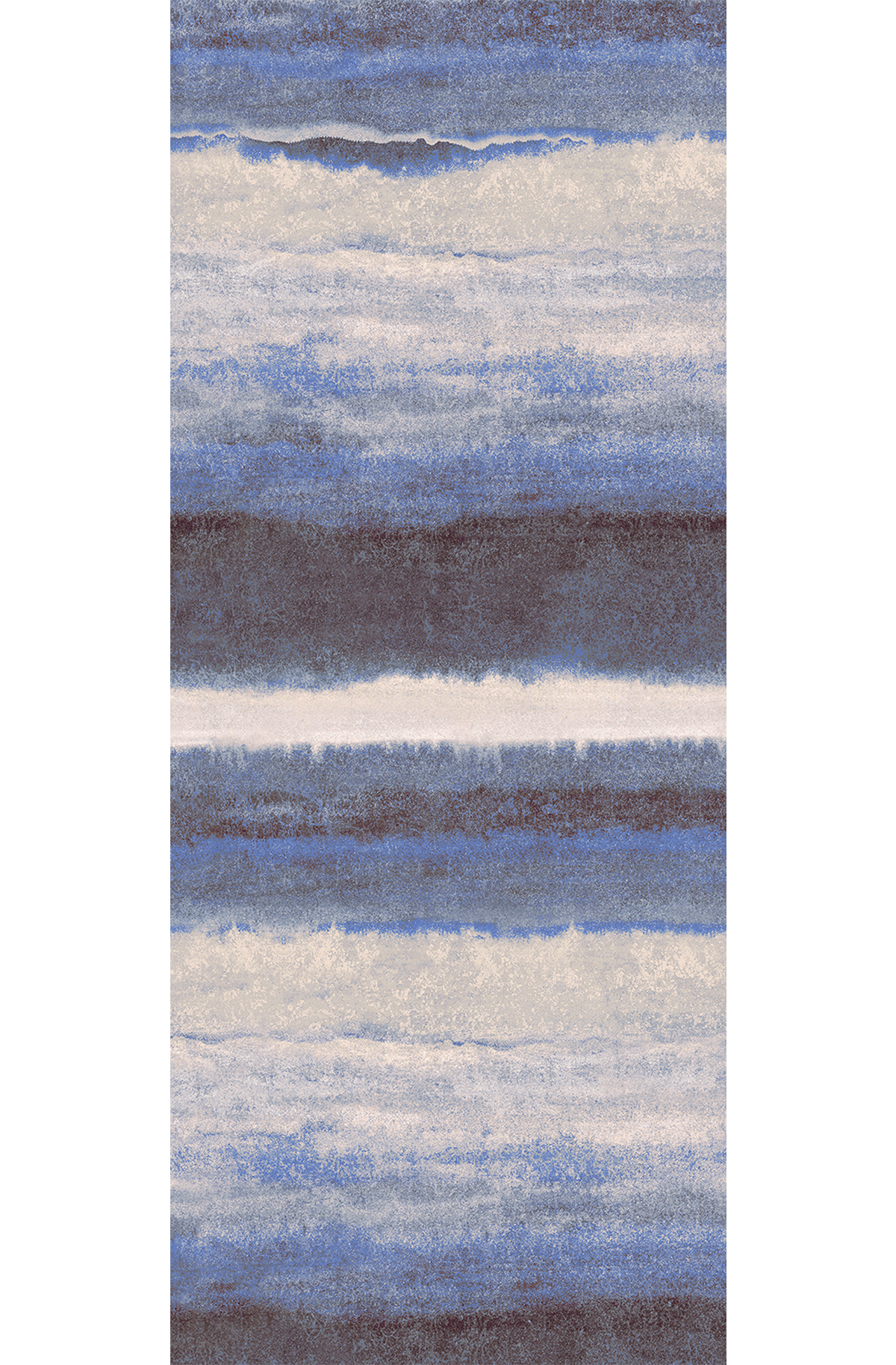 Papier peint panoramique Tie & Dye Coast bleu jean - B H260 - Wall Designs IV de Masureel | Réf. MAS-DG4COA1032-260