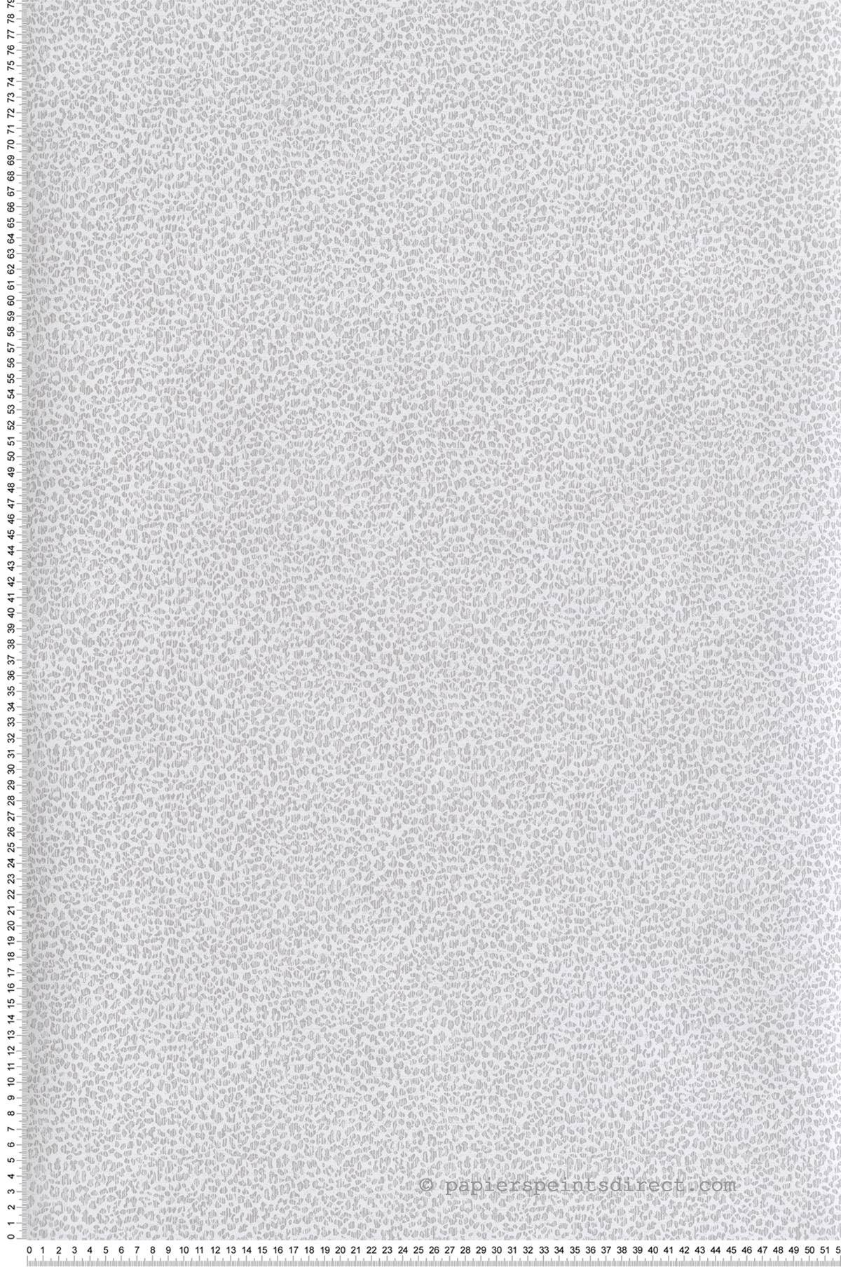 Papier peint Léopard Mosaïque Soul gris - Harmony de Lutèce | Réf. LTC-FD27265