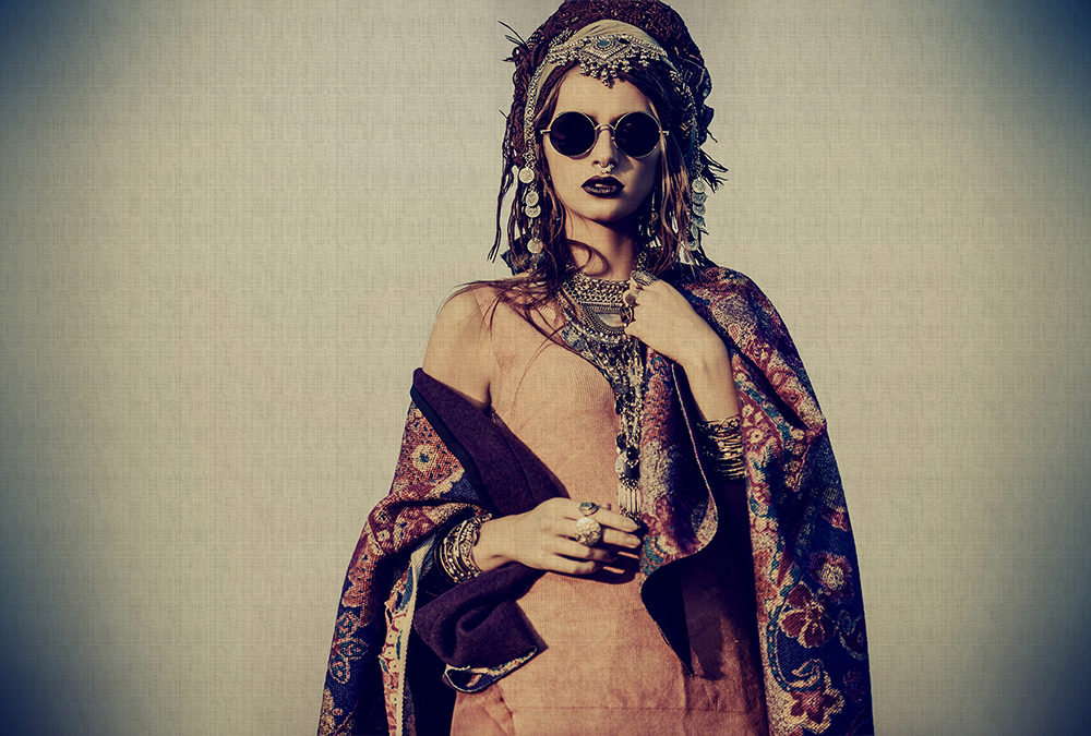 Papier peint panoramique Hippie La Bohème 2 - Référence DD113317 - Intissé 200g/m2 - Standard 400 x 270