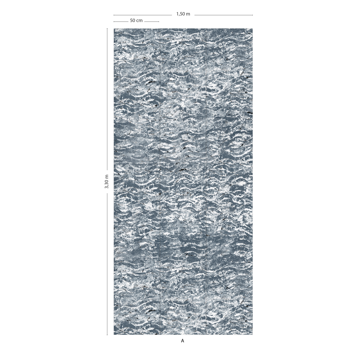 Papier peint panoramique Aqua Mer du Nord A 1/2/3 - Isidore Leroy