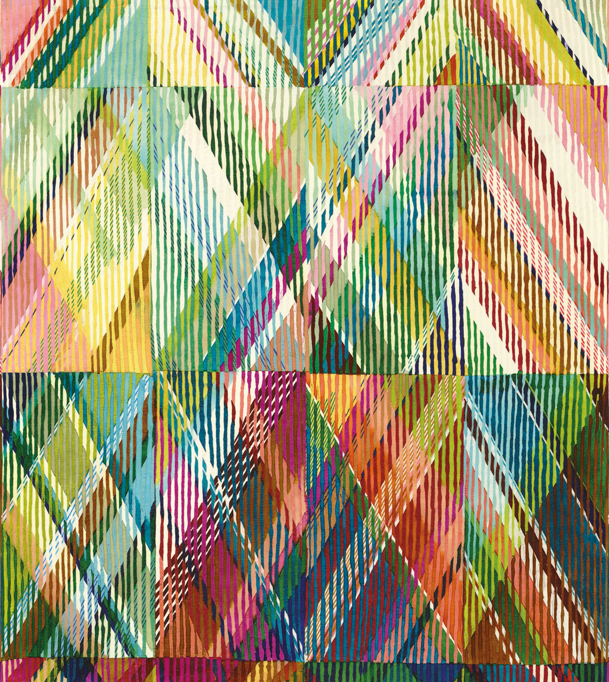 Papier peint Panoramique Tartan style multico - Beauty Full Image de Casadéco | Réf. BFIM84897414