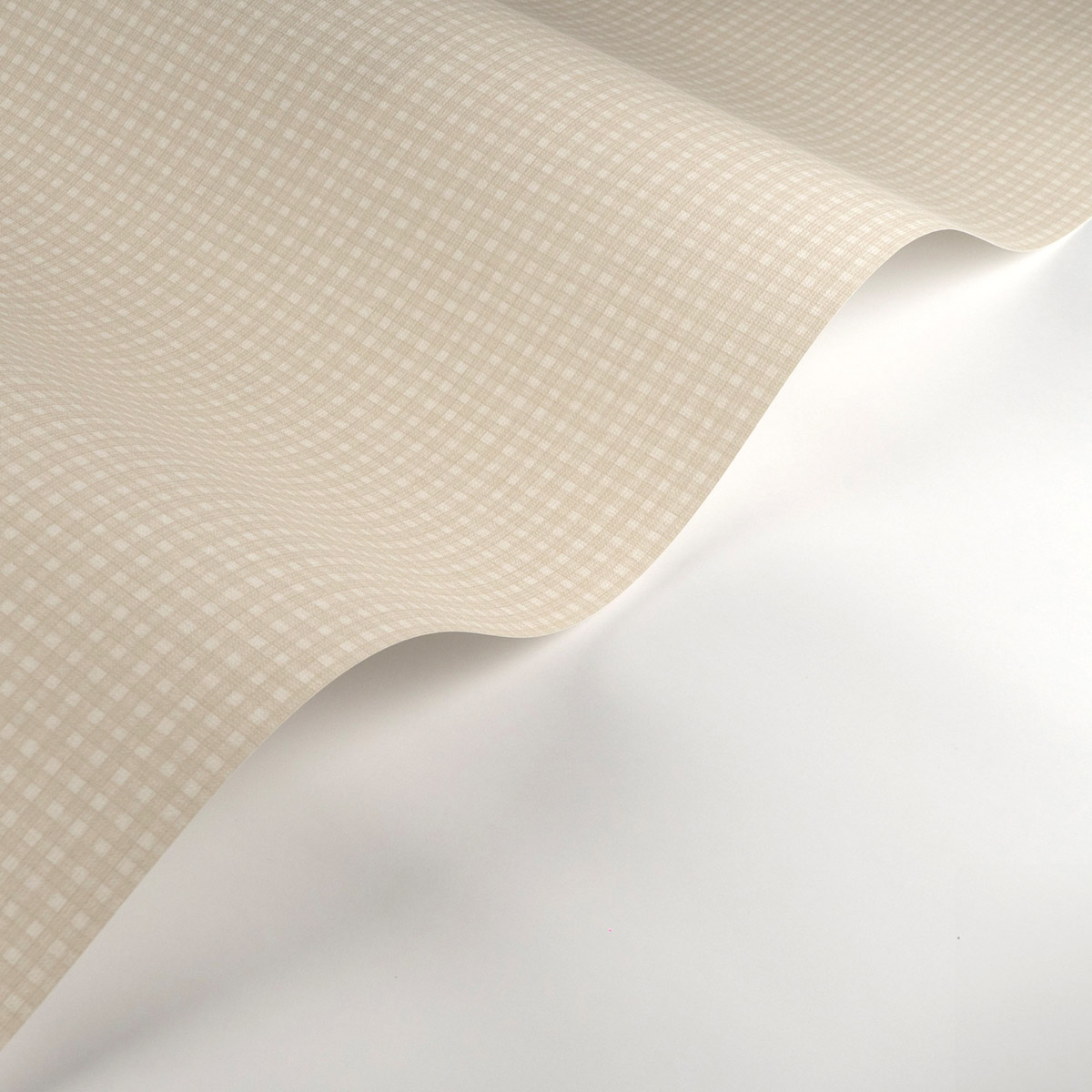 Papier peint Vichy Délicat Jude beige - Carnaby Street de Casadéco AMBV | Réf. CARN200552722