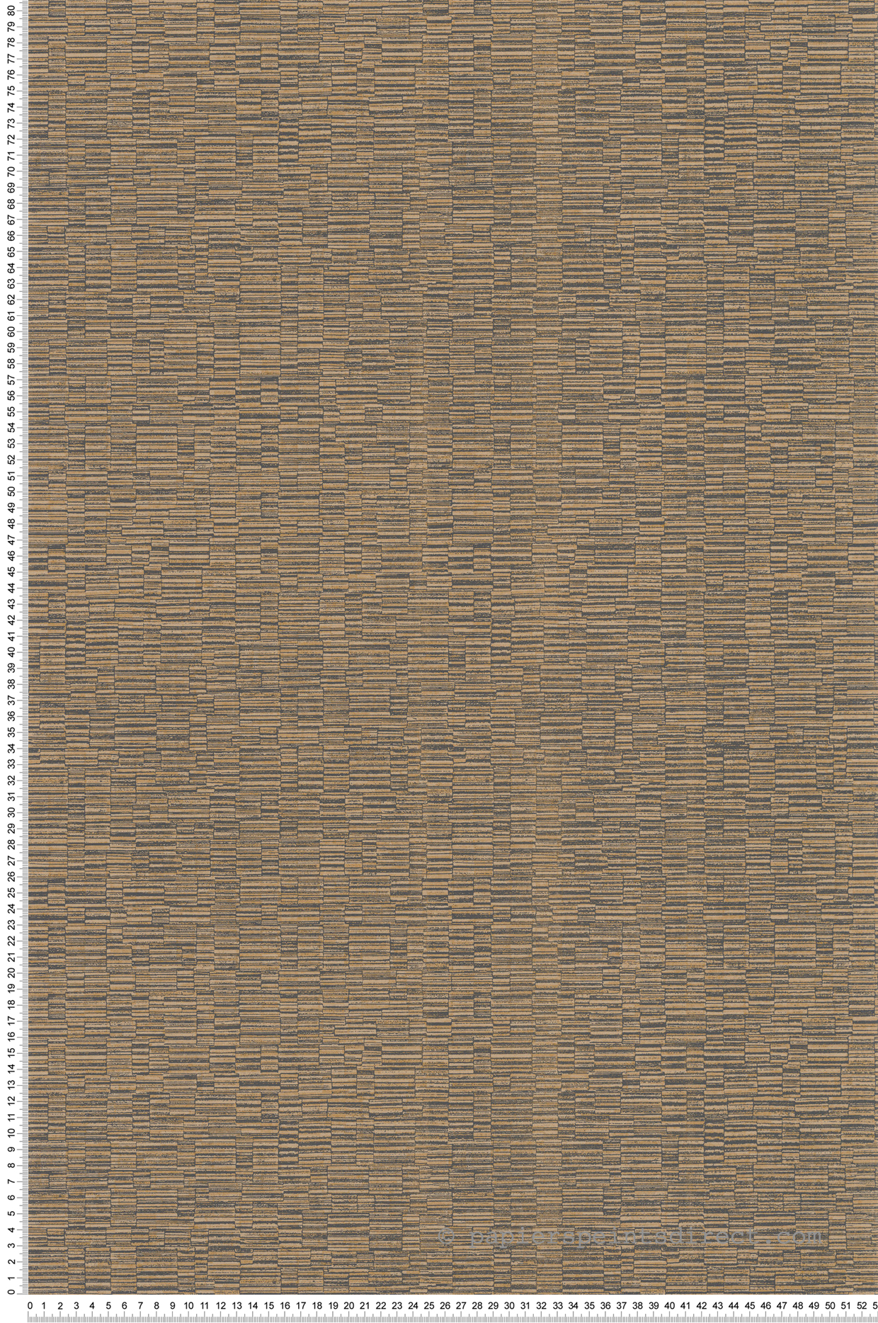 Papier peint Design Wild ocre/anthracite - Delicacy de Casadéco | Réf. DELY85379114