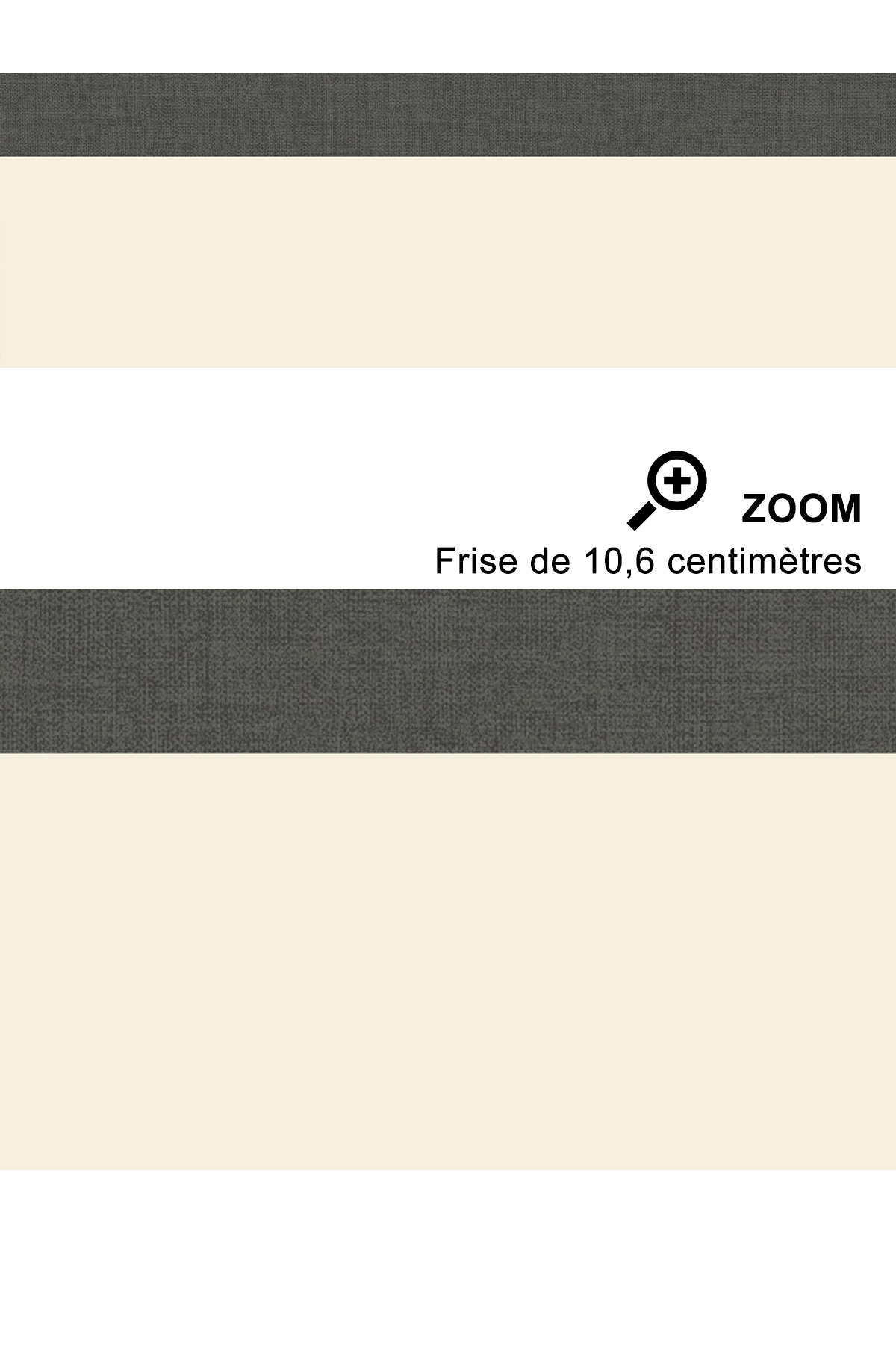 Frise Classique Border anthracite - Line Up de Casélio | Réf. LNP106779003