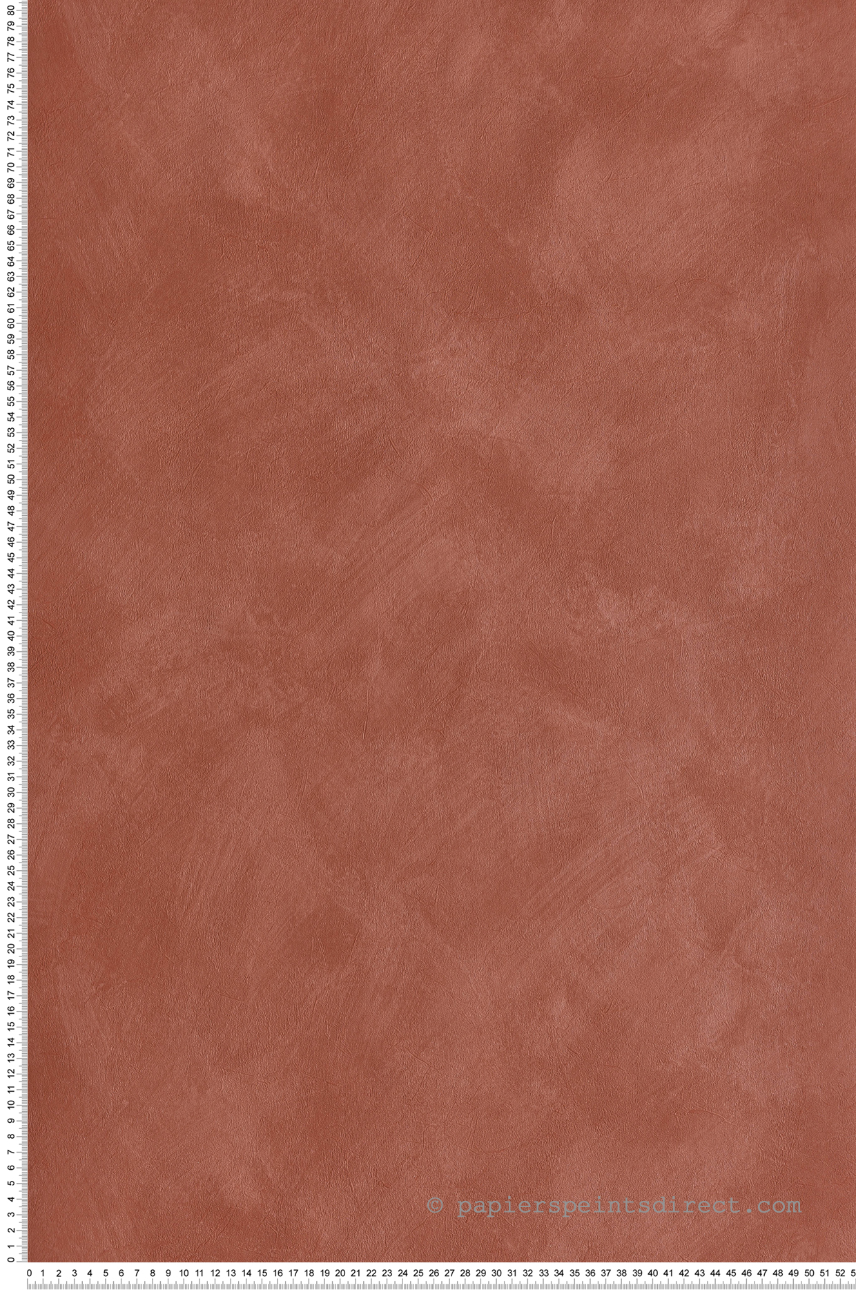 Papier peint Uni Enduit La Chaux terre de sienne - Origine de Casélio | Réf. OGN106088000