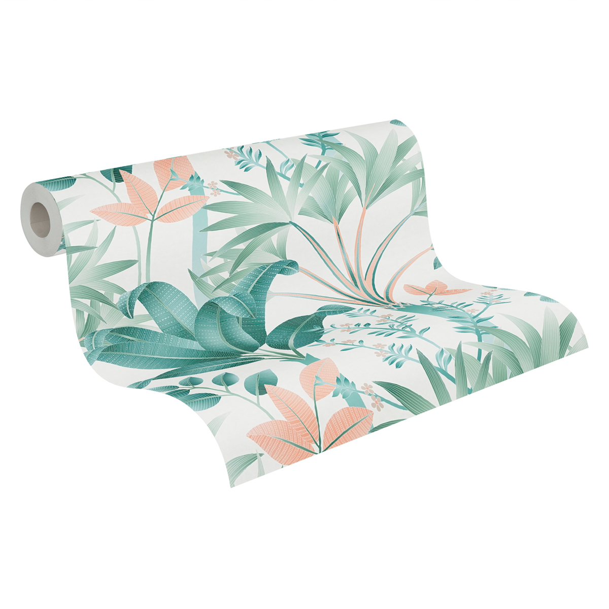 Papier peint Jungle Tropicale vert - Arcade d'Architects Paper AMB4 | Réf. 39172-3