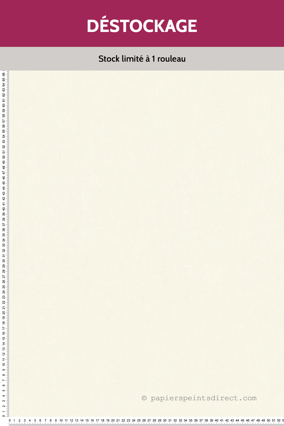Papier peint Destockage - Uni Beige Clair - Little Stars