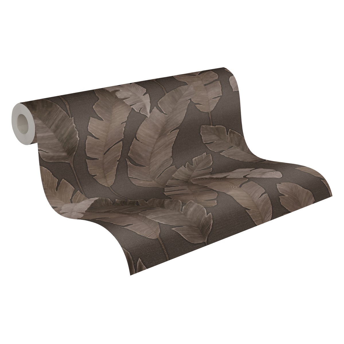 Papier peint Jungle Bananier Bali marron - Metropolitan Stories 3 d'A.S. Création AMB2 | Réf. AS-392182