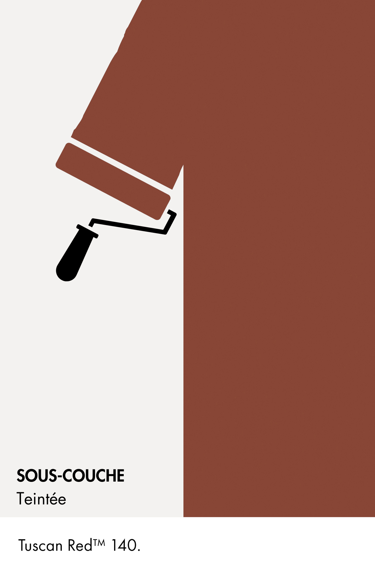 Sous-couche teintée Tuscan Red n°140 Intelligent ASP (All Surface Primer) 1 litre