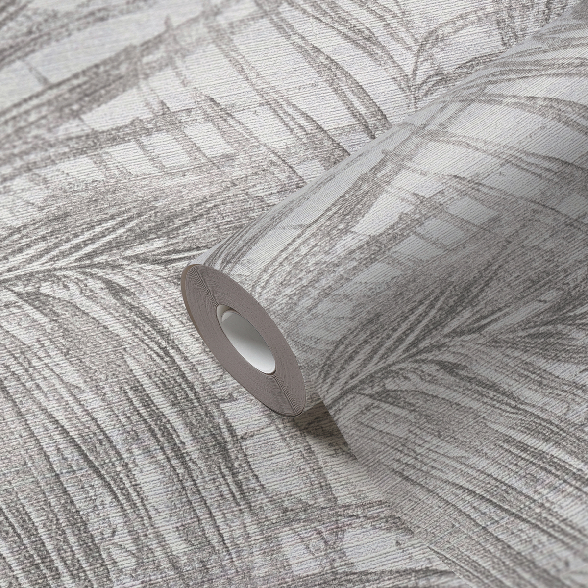 Papier peint Feuilles Jungle Croquis noir blanc - Metropolis Michalsky 6 de Livingwalls ZOOM ROLL | Réf. AS-399813