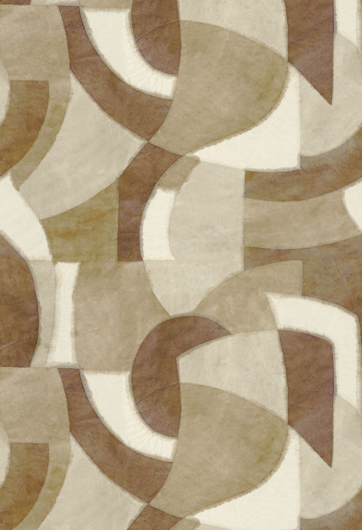 Papier peint panoramique Graphique Rêves de Papier L beige 212X310 - Papercraft de Casadéco | Réf. PAPC89692504