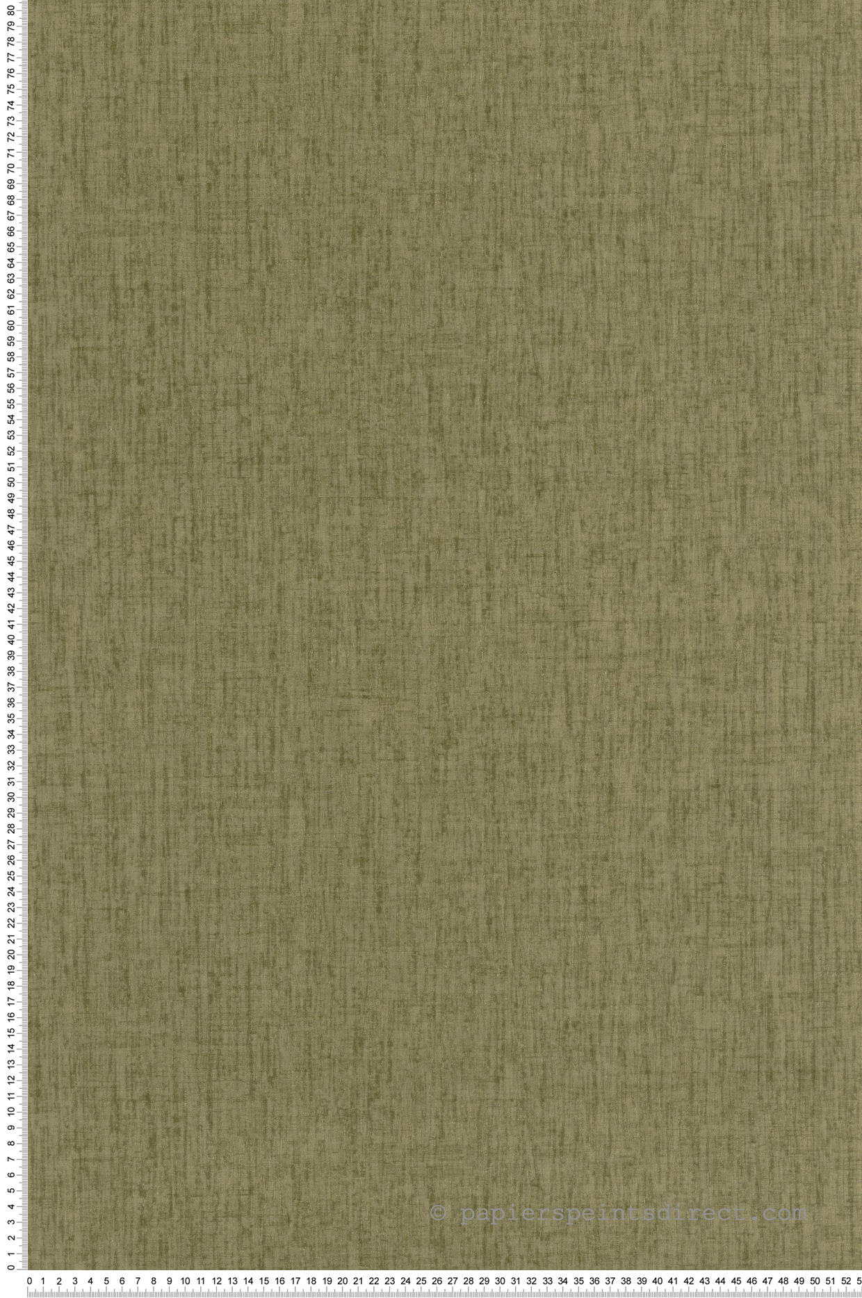 Papier peint Faux uni Ecorce Scribe vert olive - Babylone de Casadéco | Réf. BBLN89757630