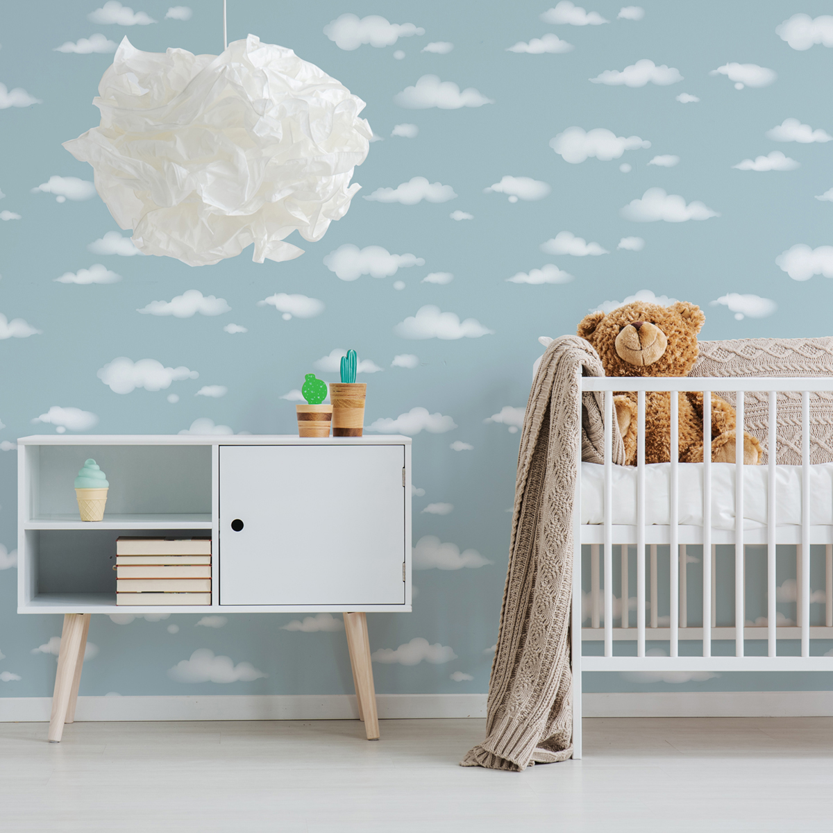Papier peint Nuage Ciel bleu - Imagine de Lutèce | Réf. LTC-DL27568