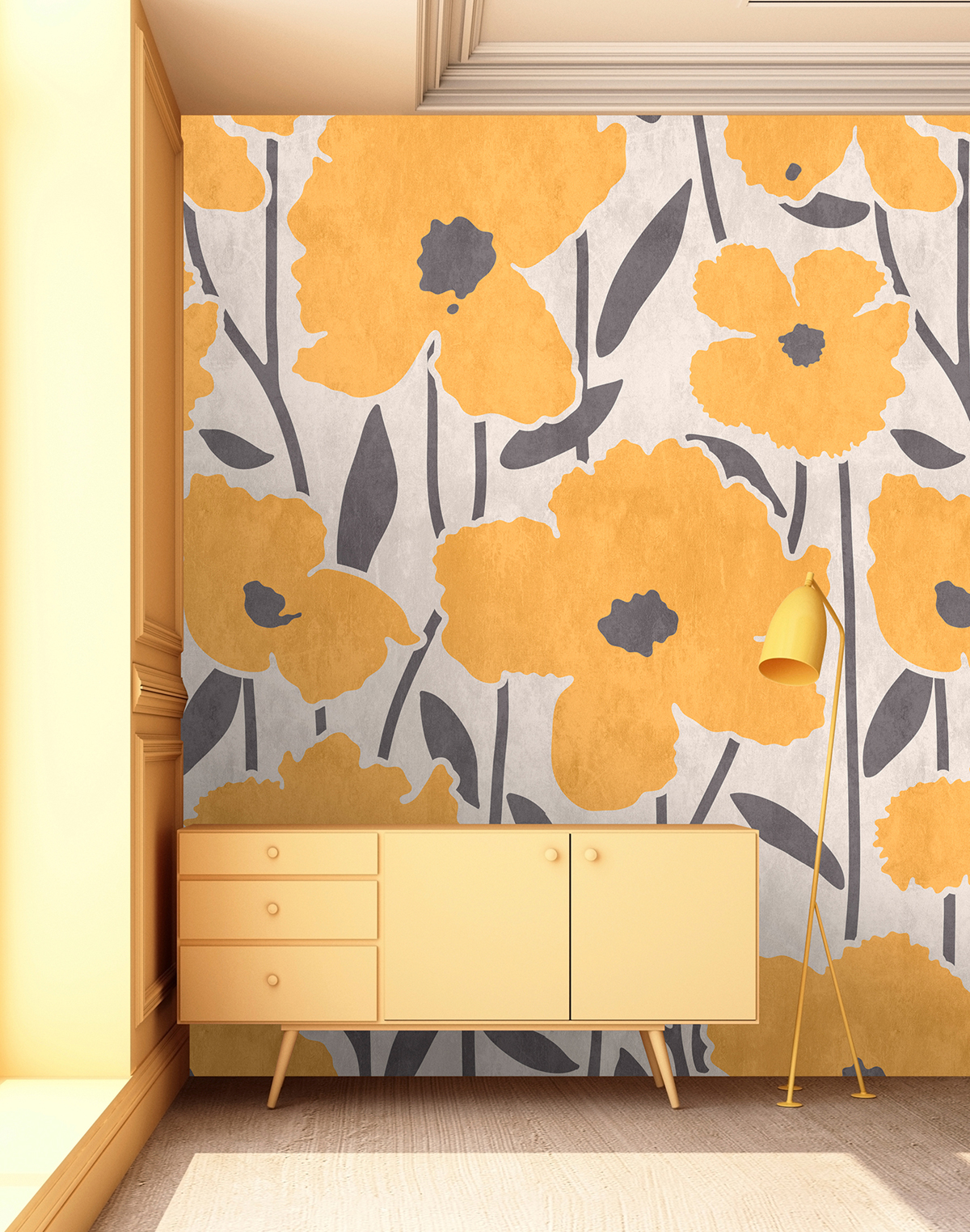 Papier peint panoramique Walls by Patel 3 - Référence DD122552 - Intissé 200g/m2 - 180 x 270 cm