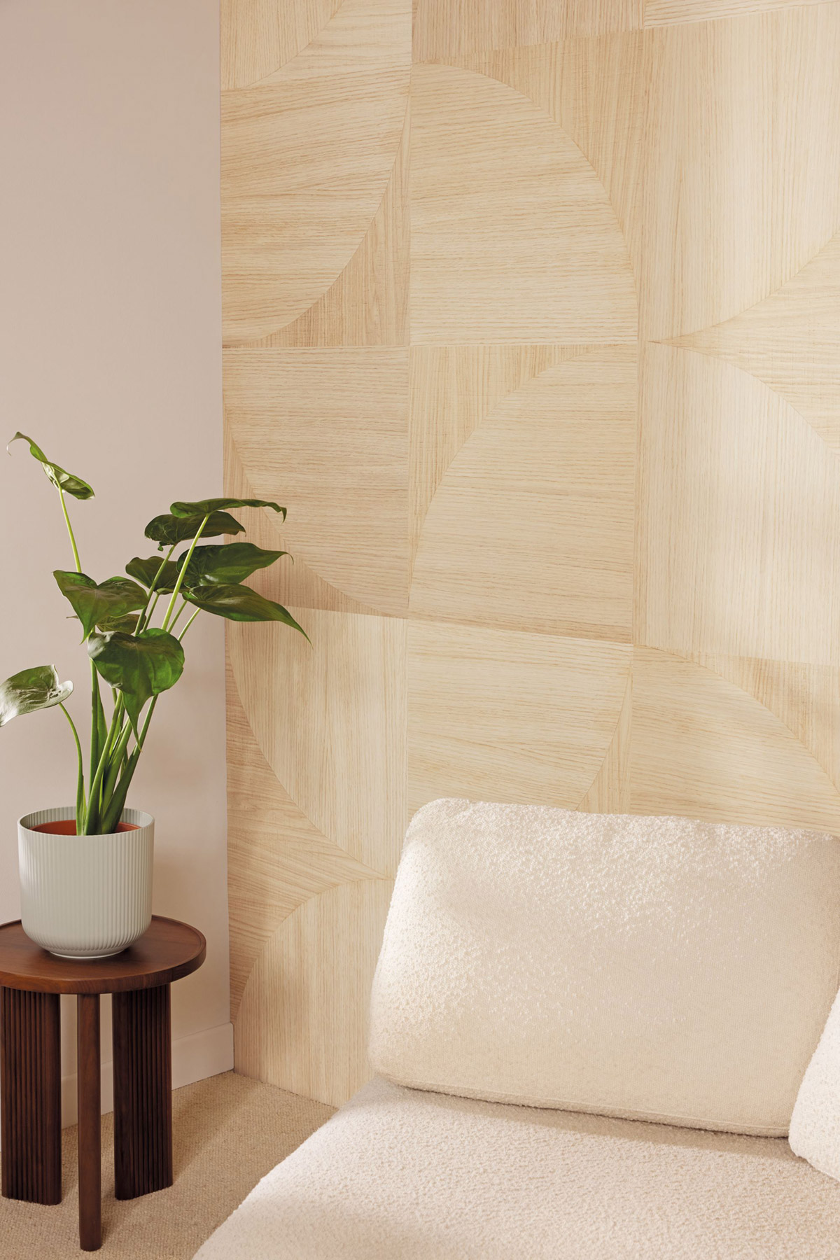 Papier peint panoramique Bois d'Hiver beige M 200X280 - Balade de Casélio AMB2| Réf. BLD106132003