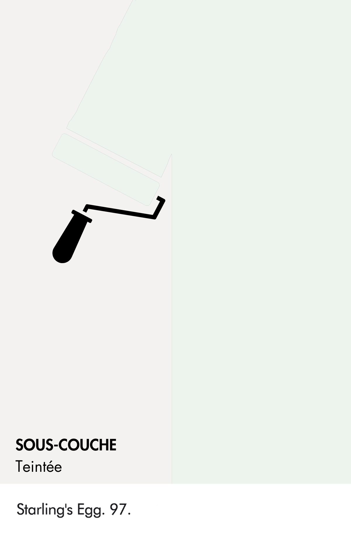 Sous-couche teintée Little Greene Starling’s Egg n°97