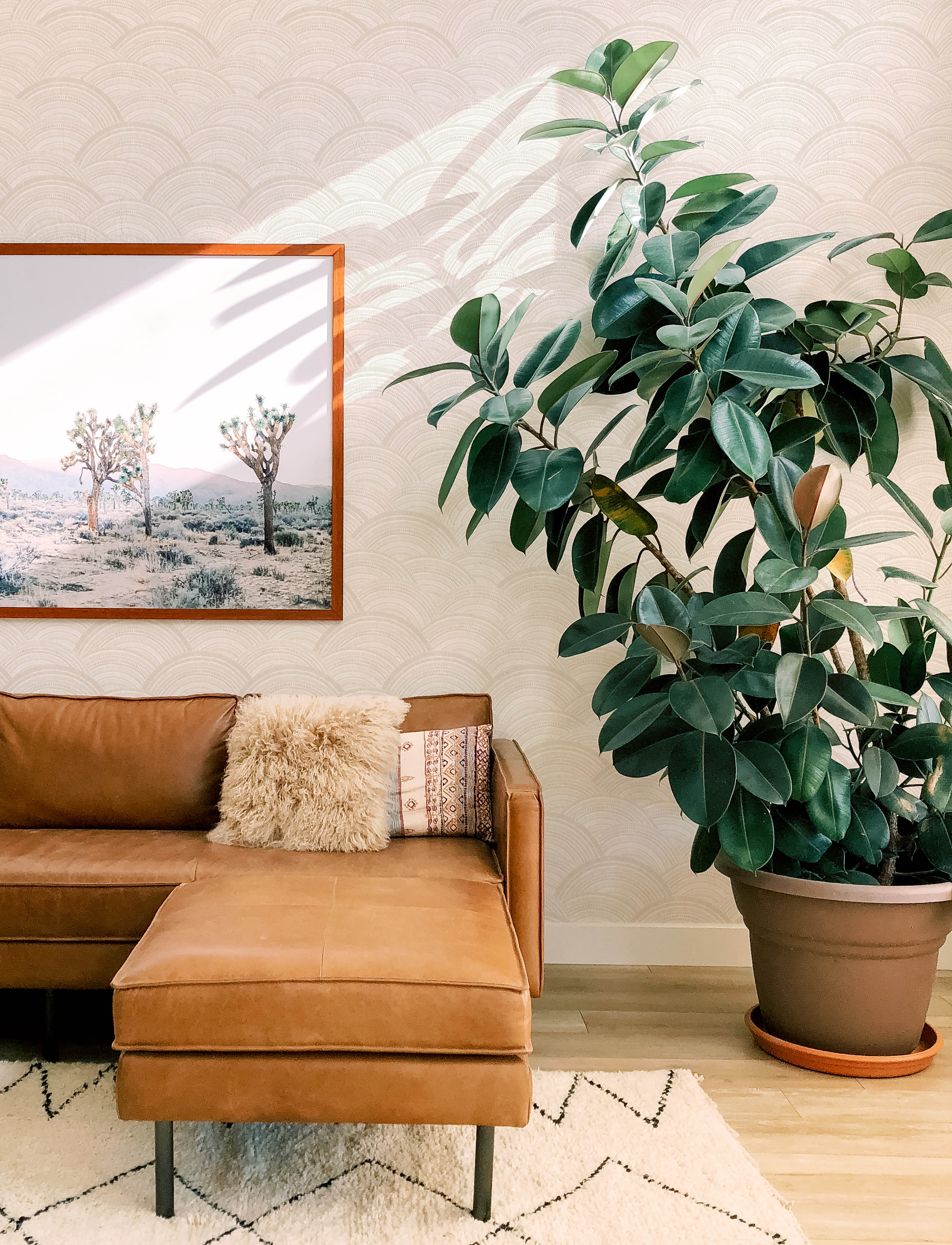 Papier peint Vague Abstraite Encircle beige - Harmony de Lutèce AMB2| Réf. LTC-FD27201