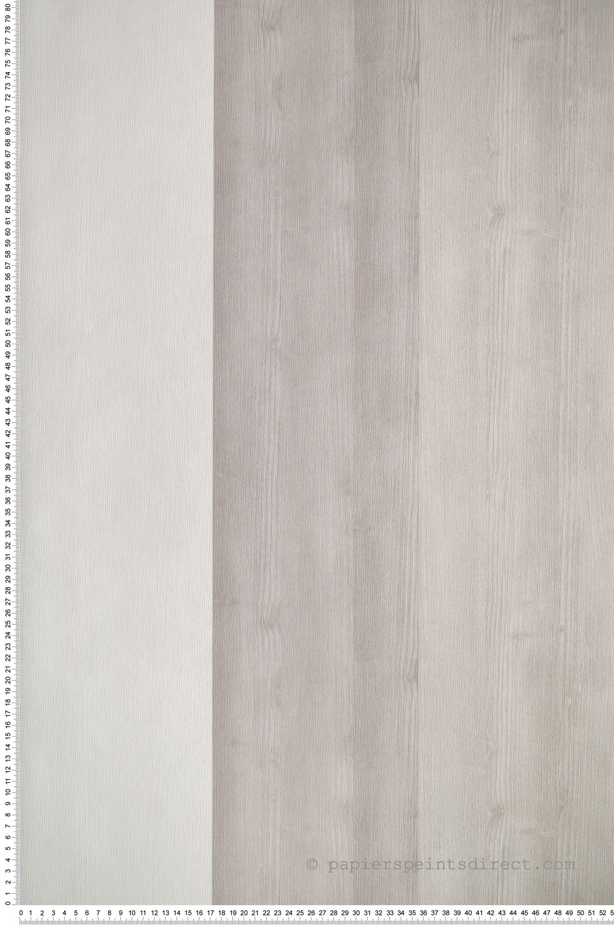 Papier peint Rayure Bois taupe - Les Rayures de Casadéco | Réf. RAYS29241229