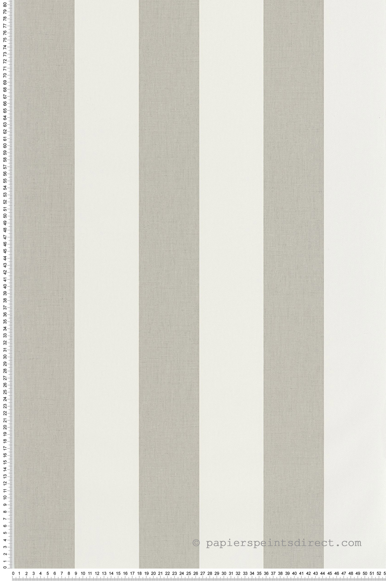 Papier peint Rayures Lin Lines gris tourterelle - Basics de Casélio | Réf. BAI104049169