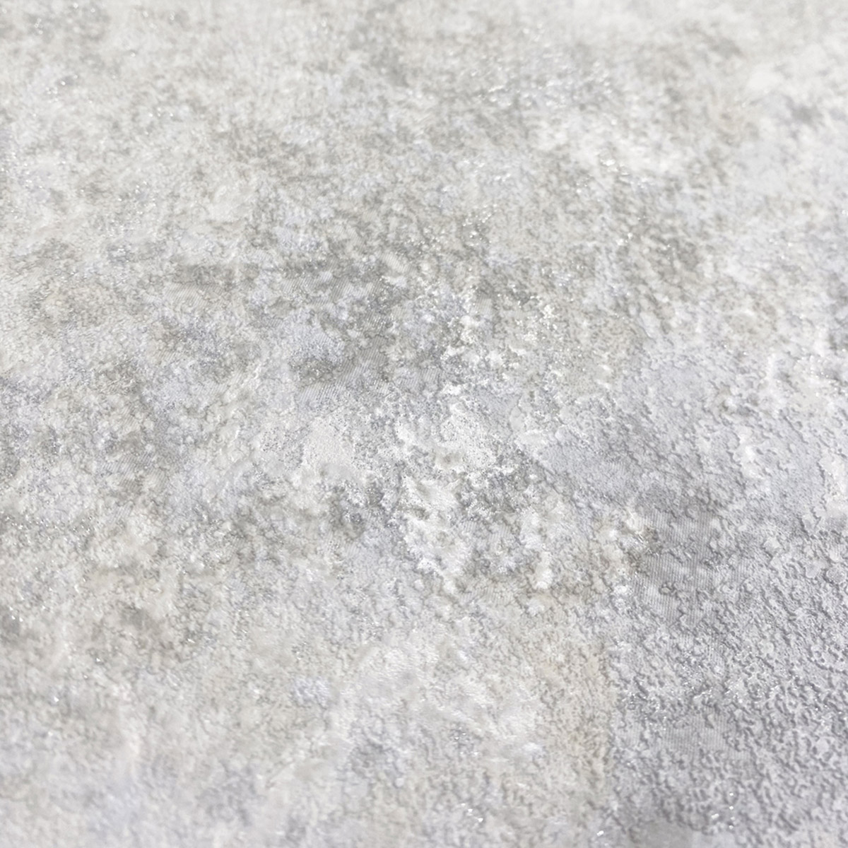 Papier Peint Pierre Paillettes gris argenté - Venezia d'Ugépa AMB4| Réf. UGP-M66709