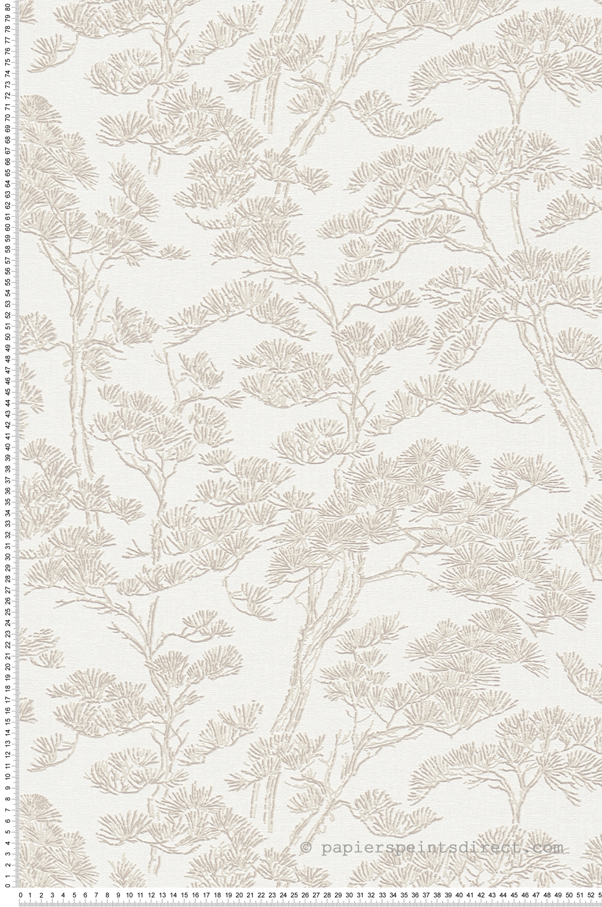 Papier peint Japonais Naturel Pins beige - Vibes & Styles d'A.S. Création | Réf. AS-790012