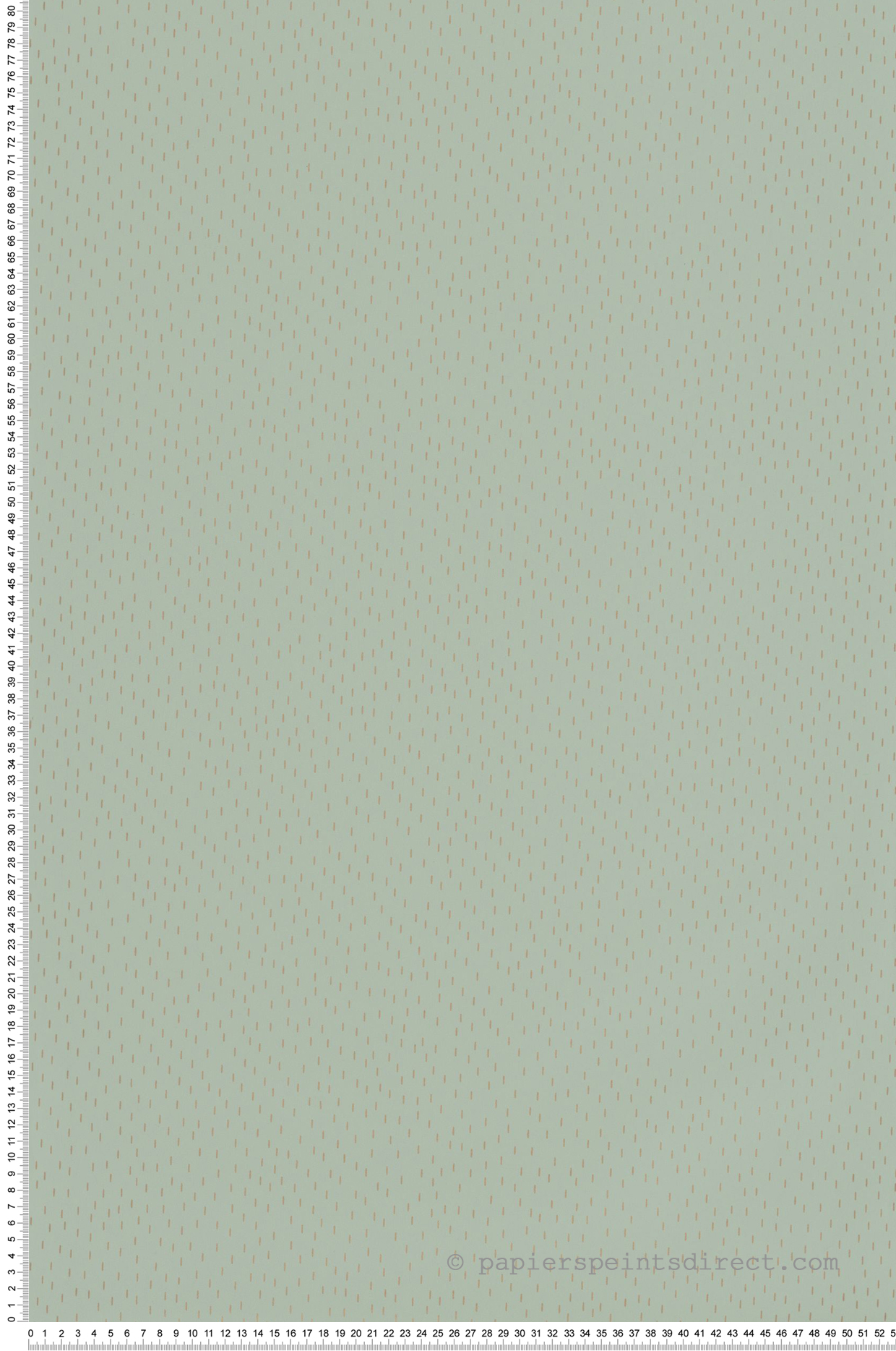 Papier peint Petits Traits Eden vert amande mordoré - L'Epopée de Casélio | Réf. EPO103737127