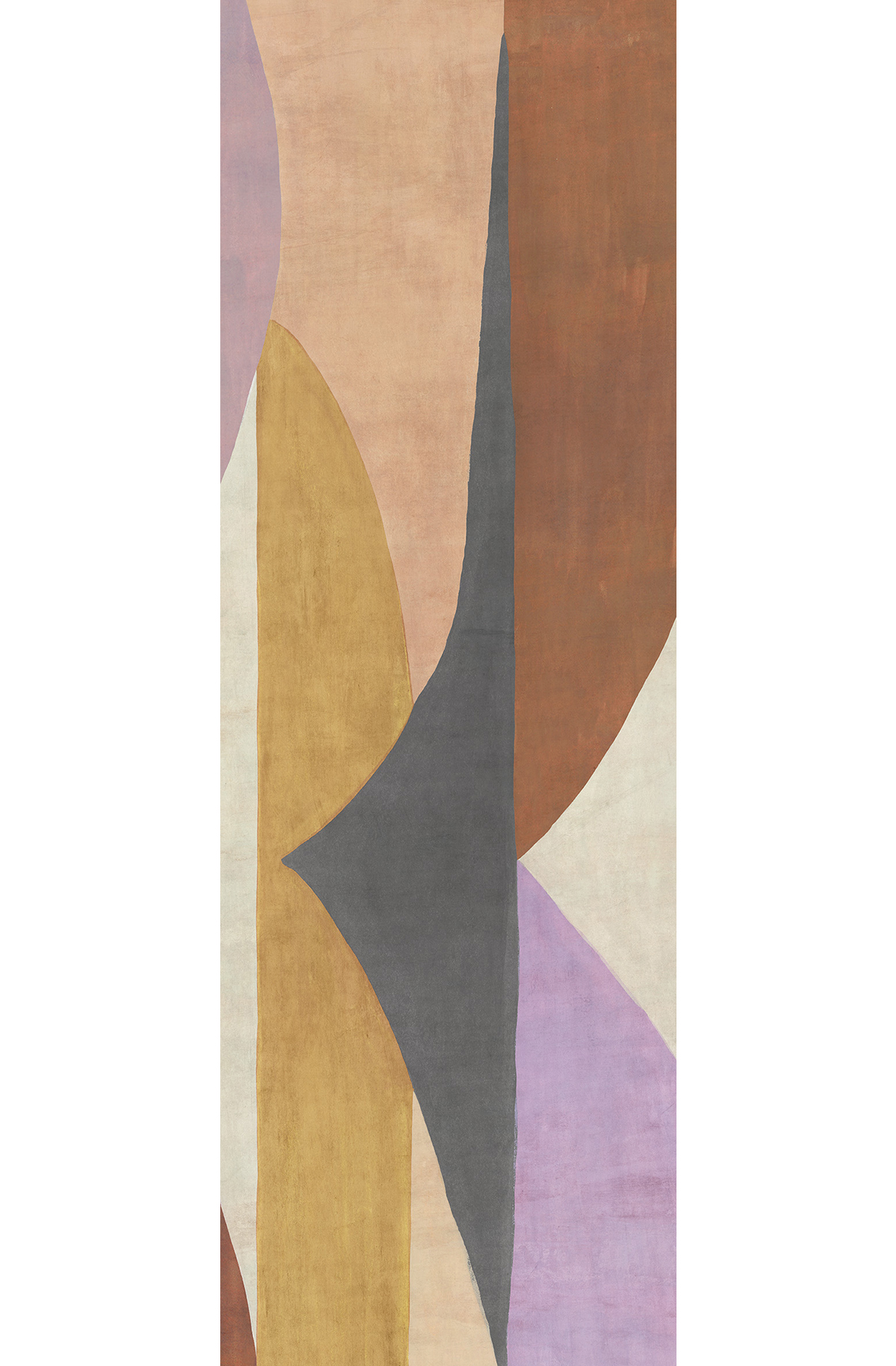 Papier peint panoramique Fresque Arrondie Luana mauve - B H260 - Amani de Masureel | Réf. MAS-DGAMA3042-260