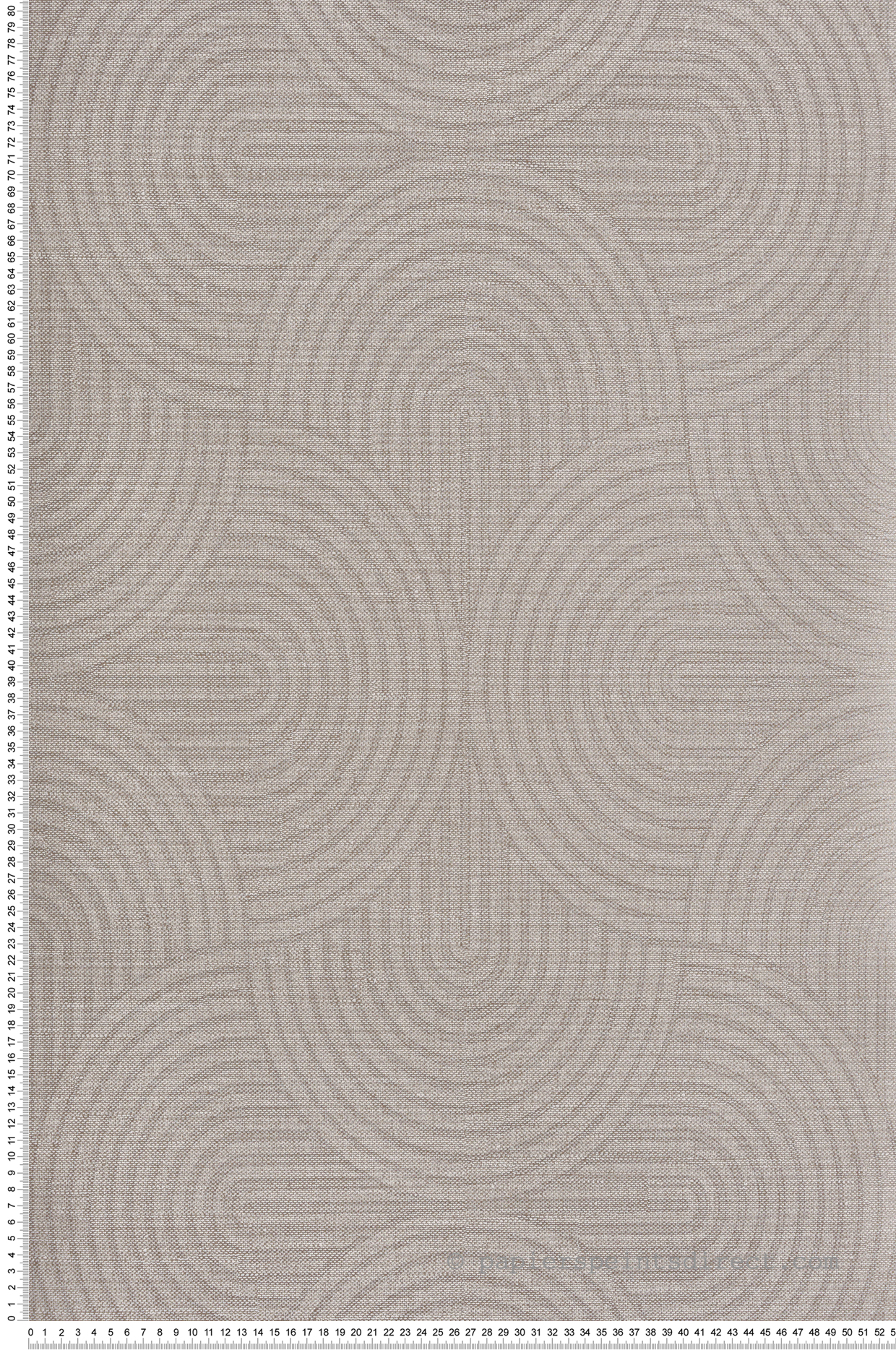 Papier peint Spirale Earth taupe irisé - The Texture Book de Masureel | Réf. MAS-EAR606
