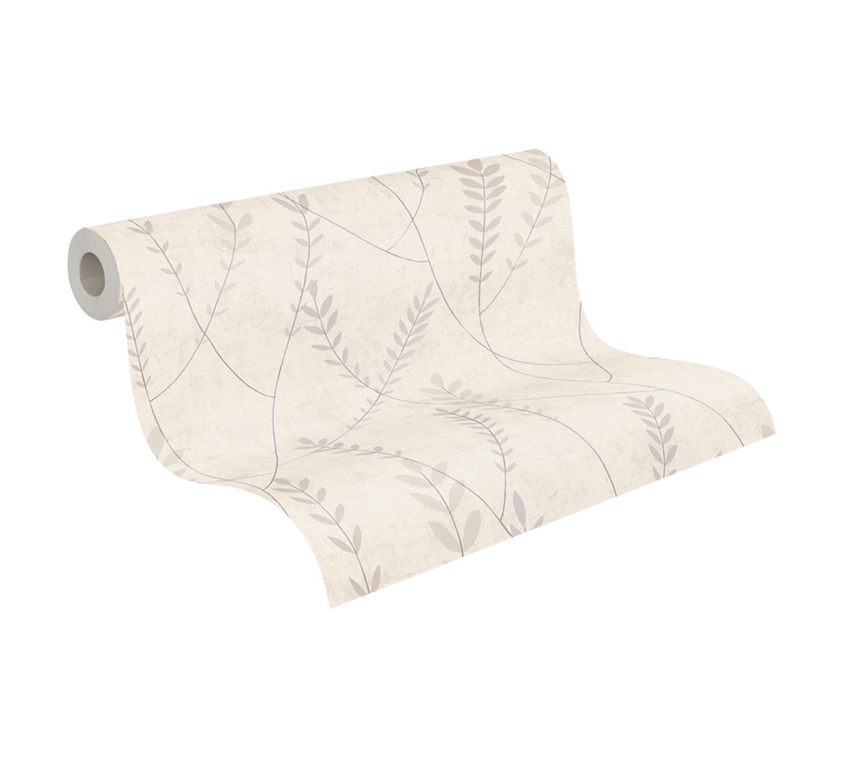 Papier peint Scandinave Plumeria gris - Nordic Feeling d'A.S. Création ROLL | Réf. AS-791464
