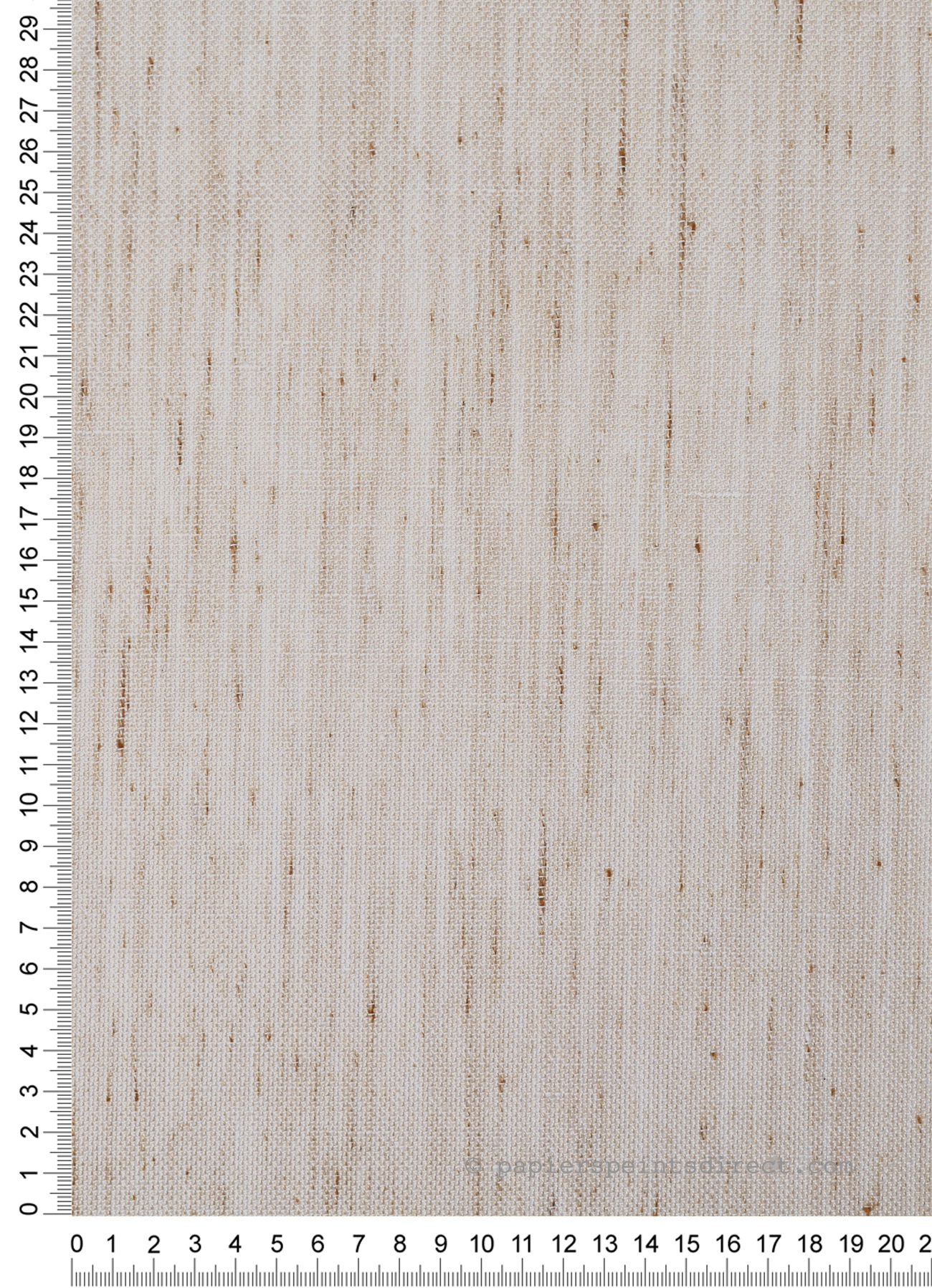 Tissu mural Strie Chiné beige marron - Textil'In de Montecolino | Réf. MC-TIN213011