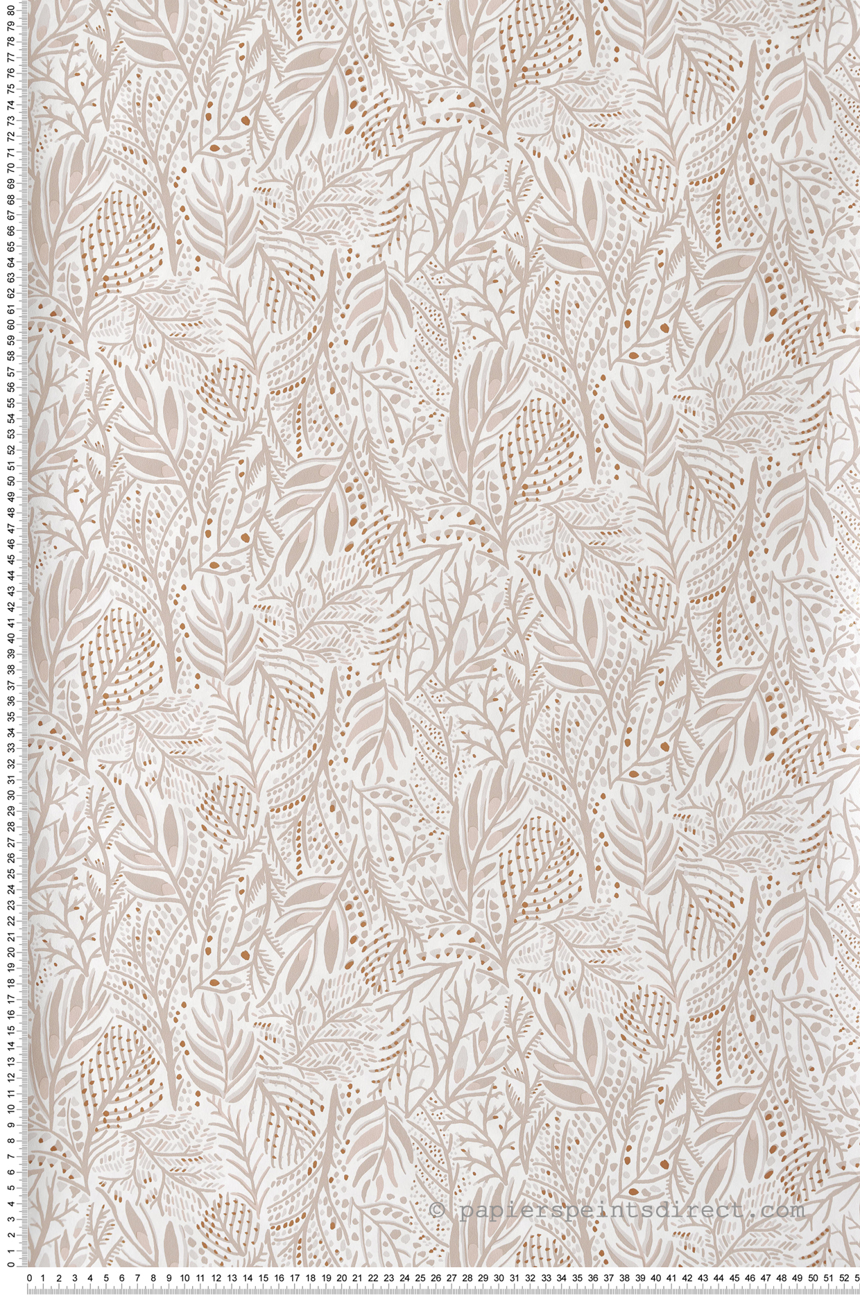 Papier peint Végétal Jade beige - Essentiel de Casélio | Réf. ETL103101001