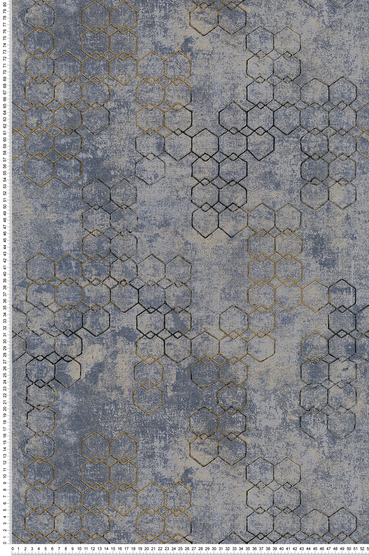 Papier peint Géométrique Urban Grace gris bleuté - New Walls d'AS Création | Réf. SP15292