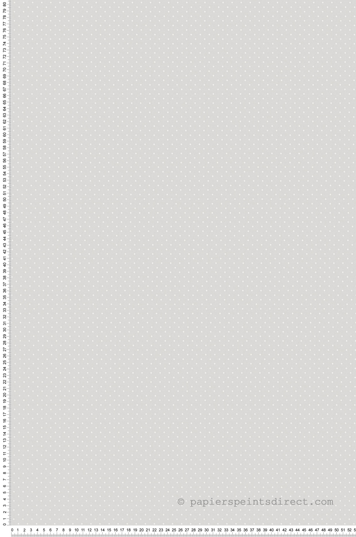 Papier peint Pois Charme gris blanc - Maison Charme d'A.S. Création | Réf. AS-390702