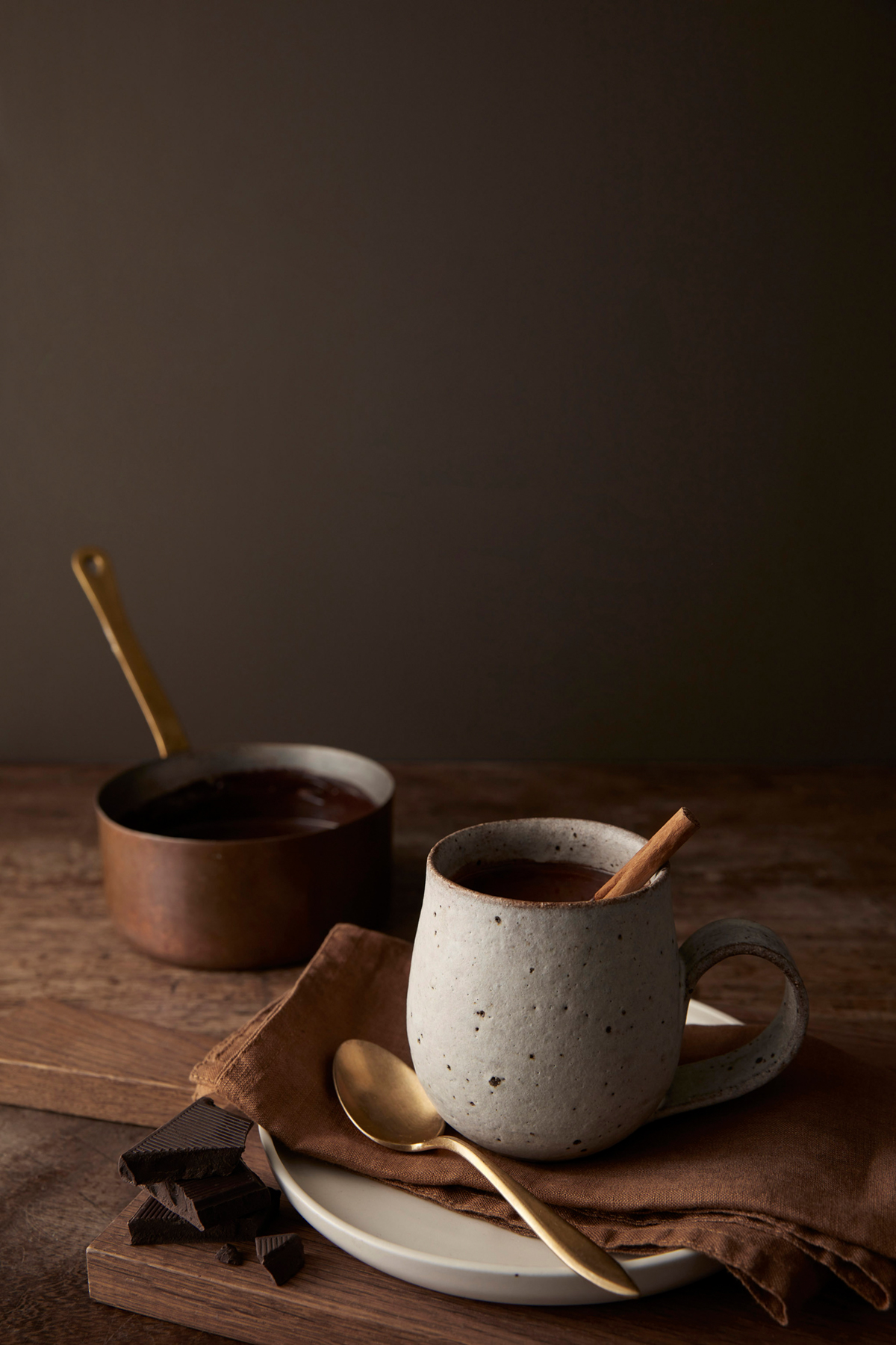 Chocolate Colour (Georgian) n°124. Peinture Absolute Matt Emulsion Little Greene AMB2