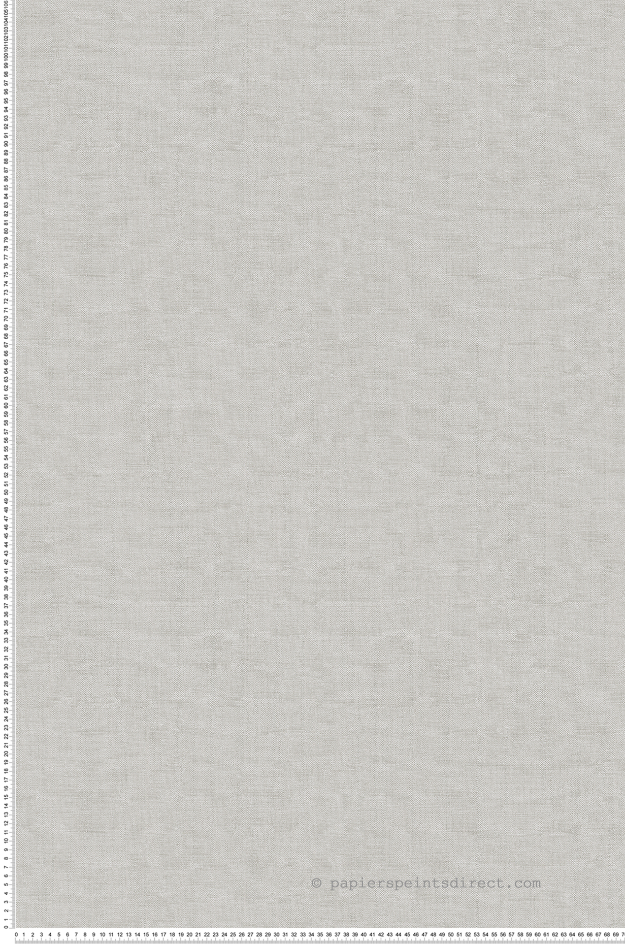 Papier peint Faux Uni Jute Kos grège métallisé - Folies de Masureel | Réf. MAS-FOL1003