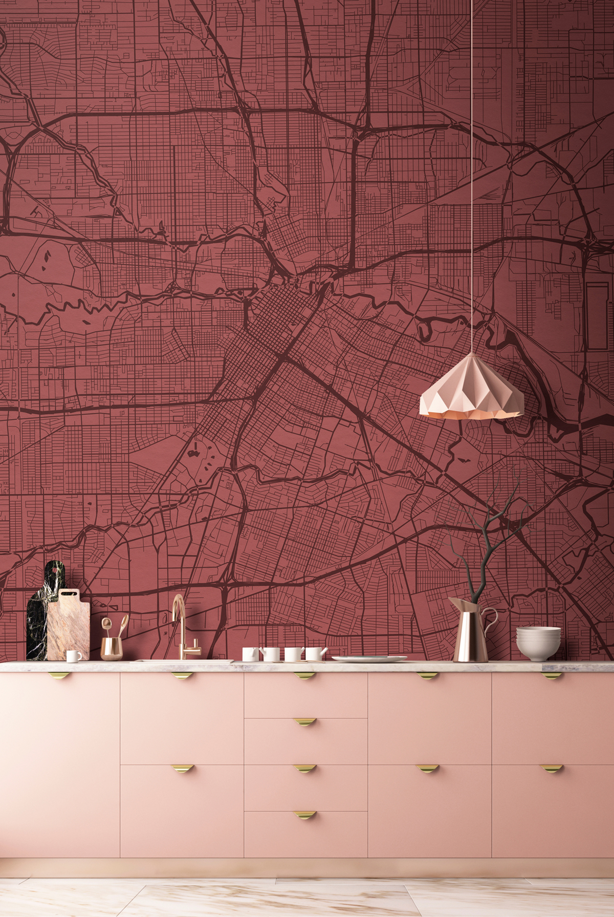 Papier peint panoramique Plan Metropolitan 3 - Référence DD110891 - Intissé 200g/m2 - Standard 400 x 270