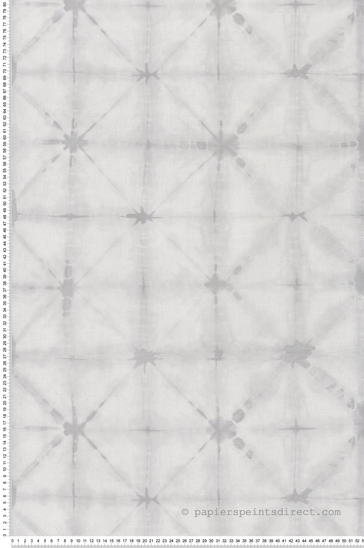 Papier peint Géométrique Tie & Dye gris - Cuisines & Bains de Lutèce | Réf. LTC-135183509