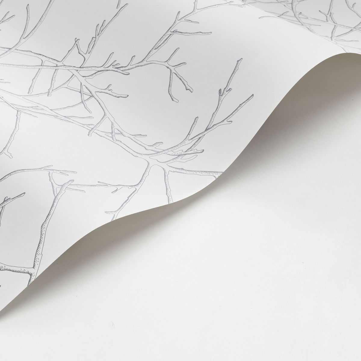 Papier peint Ecorce d'Arbre Mythe argenté - Voyage Onirique de Casadéco AMBV | Réf. ONIR87269062